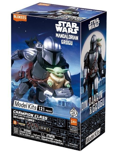 Blokees Din Djarin & Grogu Star Wars: The Mandalorian and Grogu