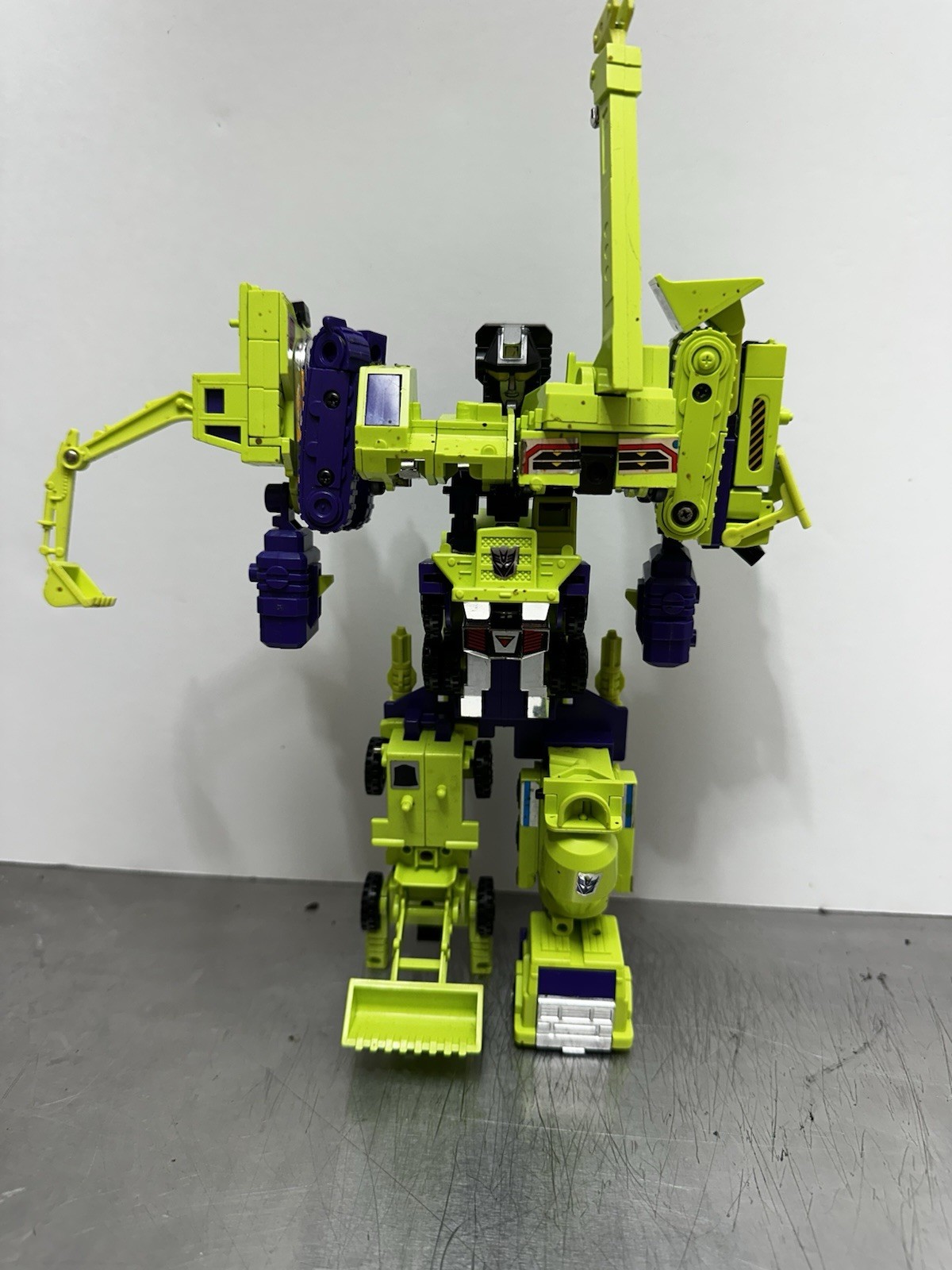 Vintage G1 Transformers Devastator Constructicons Hasbro Takara 1985