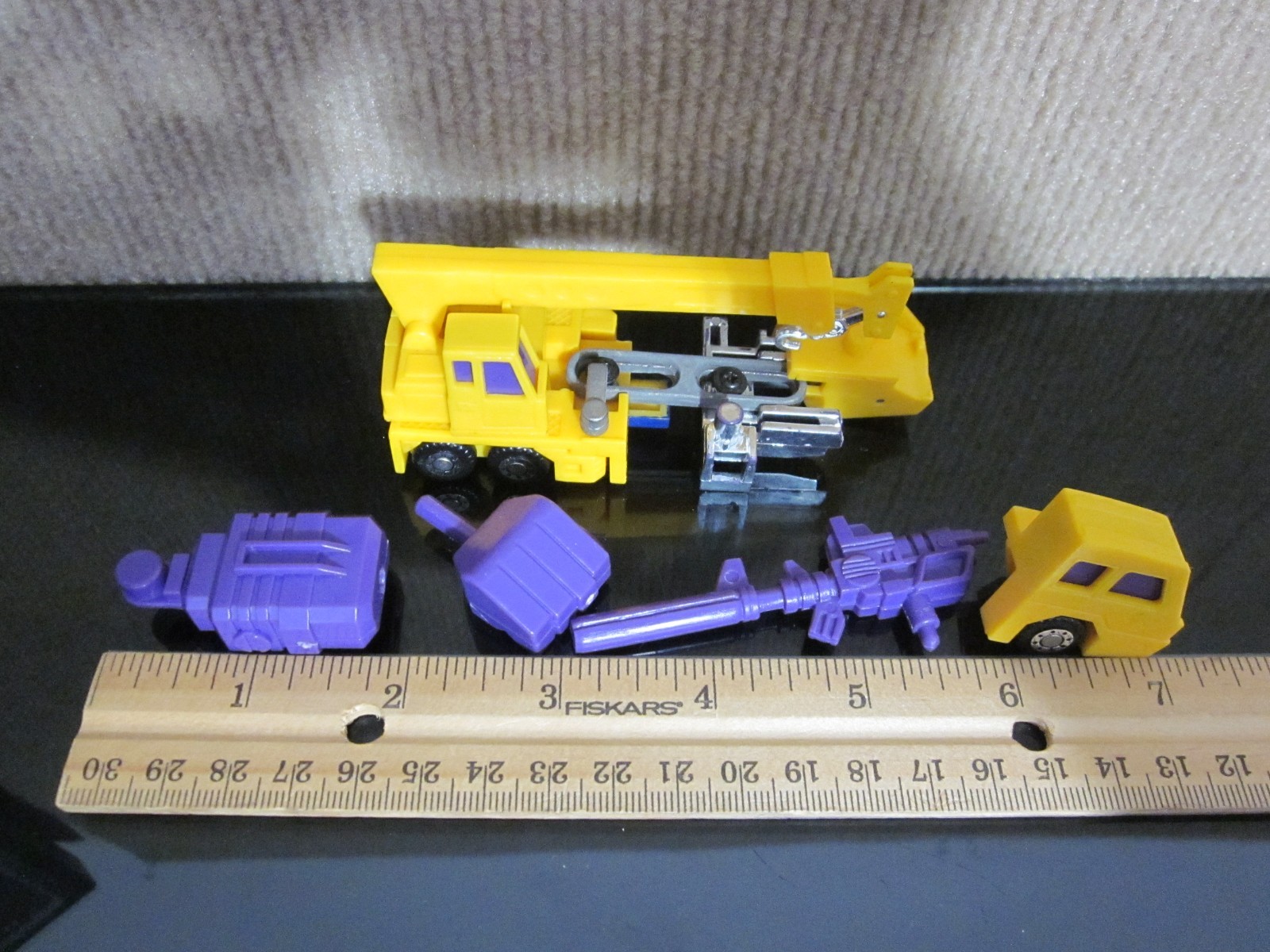 Transformers G1 Hook Devastator Constructicons Vintage Original 1985 For Parts
