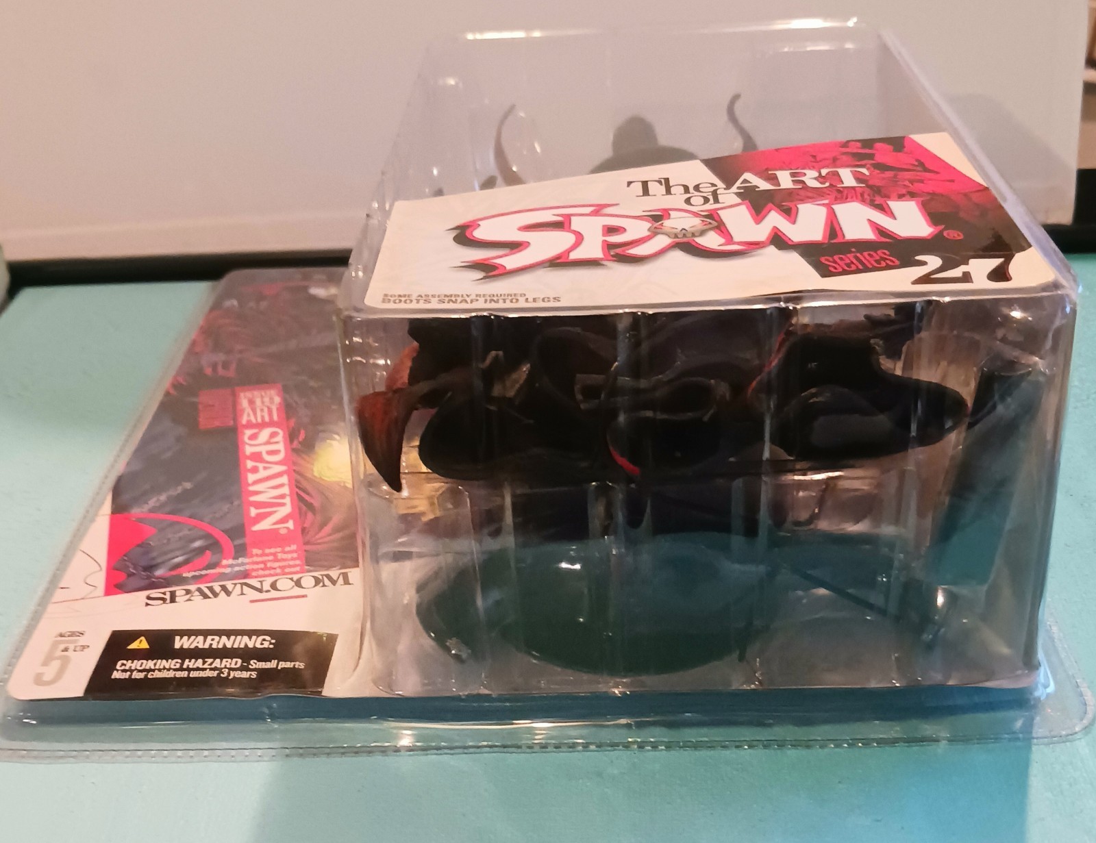 McFarlane Toys The Art of Spawn Series 27 rare Spawn Black/Red Figure