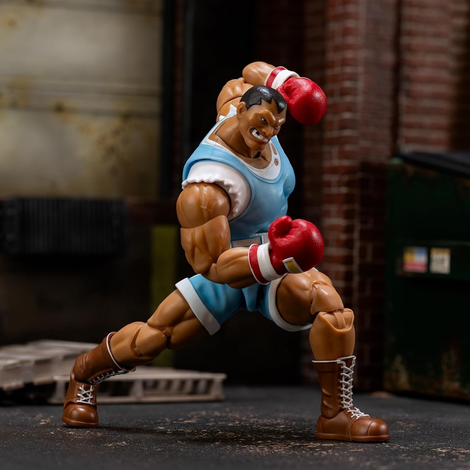 Jada Toys Street Fighter II Balrog Action Figure 1:12 Deluxe Scale 6″ Tall,…