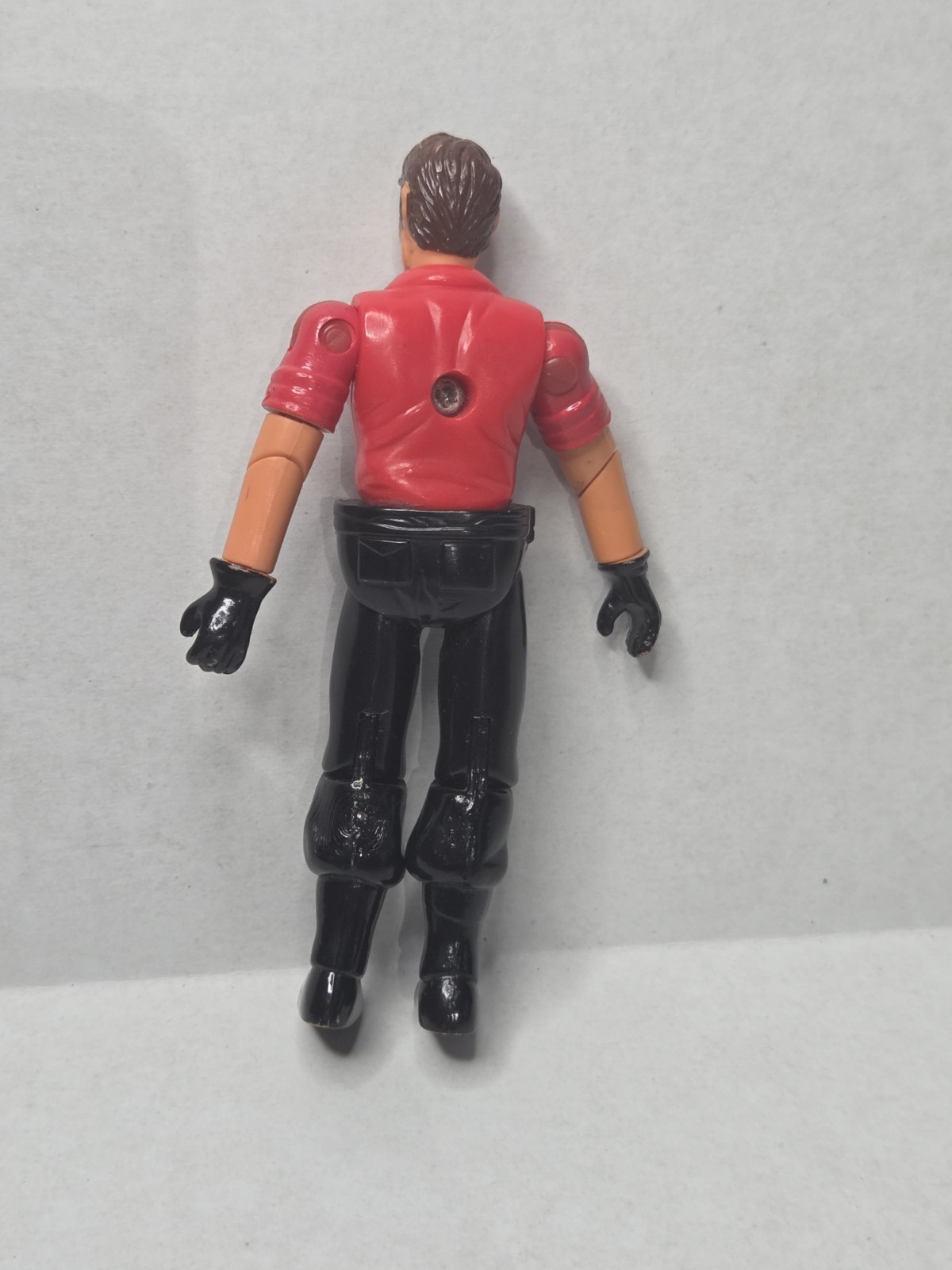 Bass Pro Shop Fisher Man Tour Guide Action Figure Red Shirt 4”