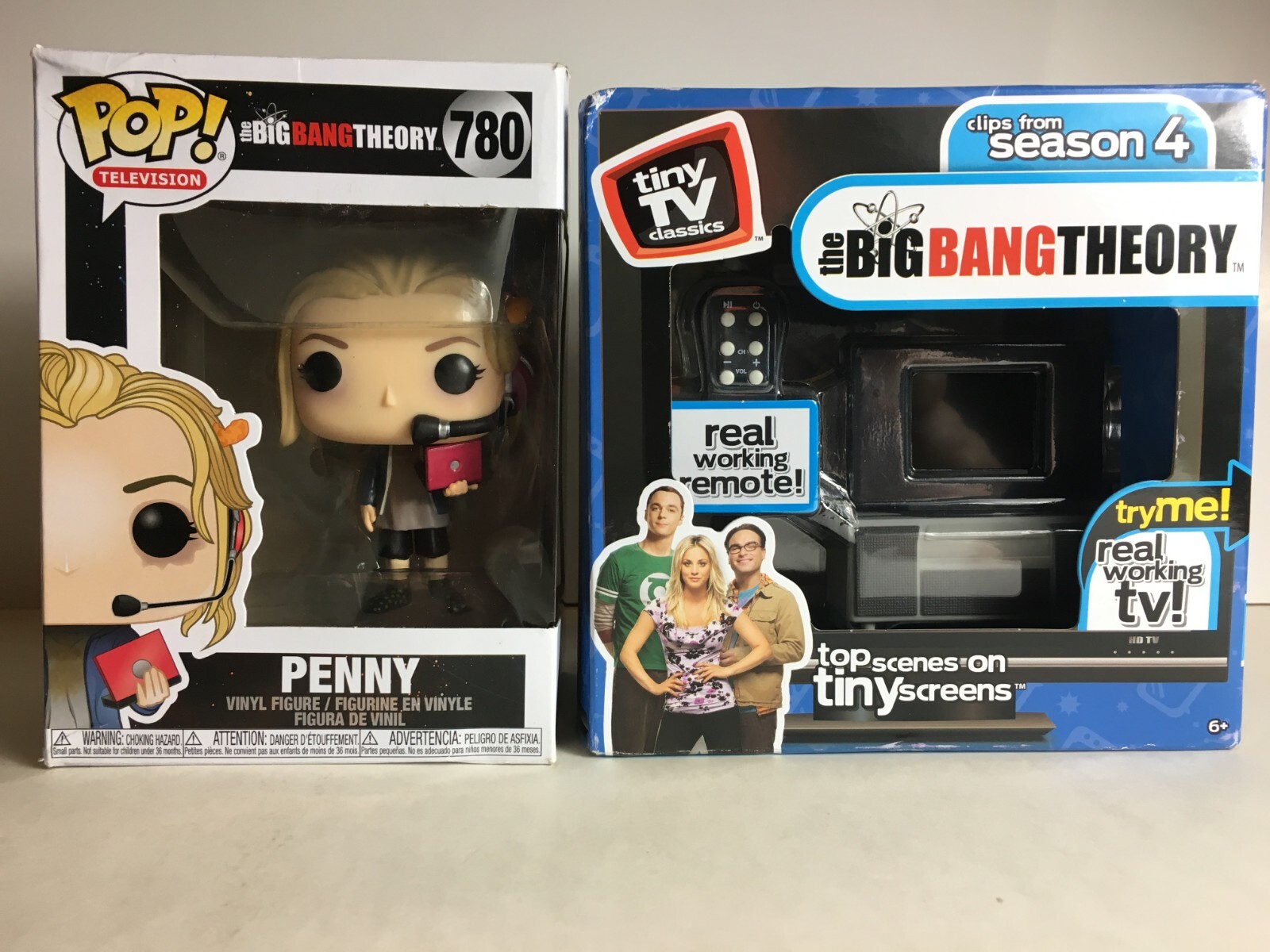 Funko Pop Penny #780 Big Bang Theory Tiny TV Classics Top Scenes On Tiny Screens