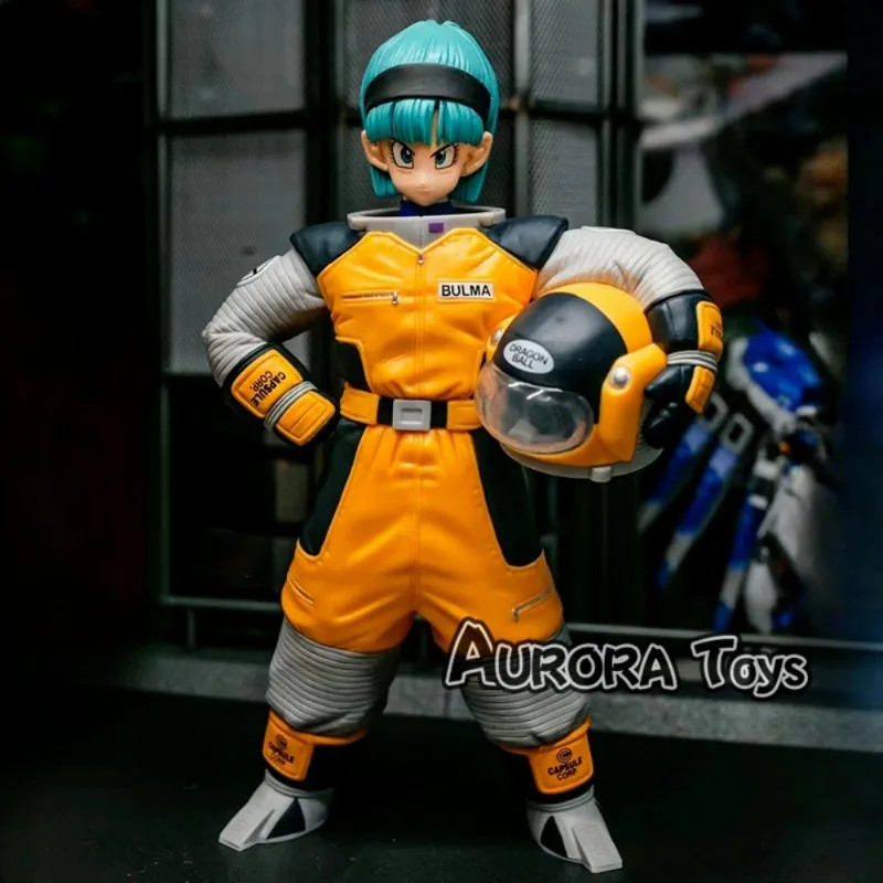 8.3″ Anime Space Suit PVC Bulma Figure Collectible Statue Model Toy