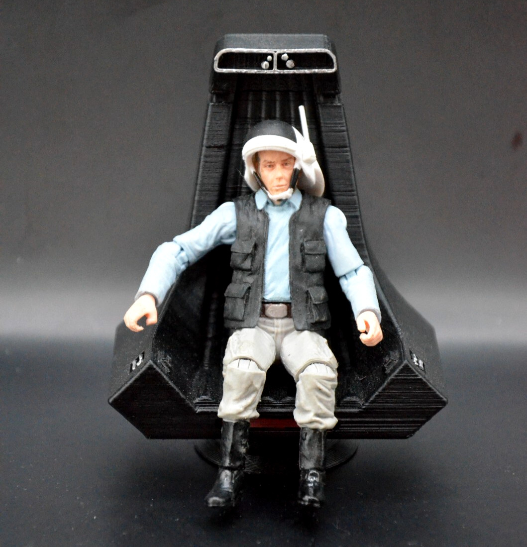 1:18 STAR WARS EMPEROR PALPATINE THRONE 3.75″ scale DIORAMA FIGURE