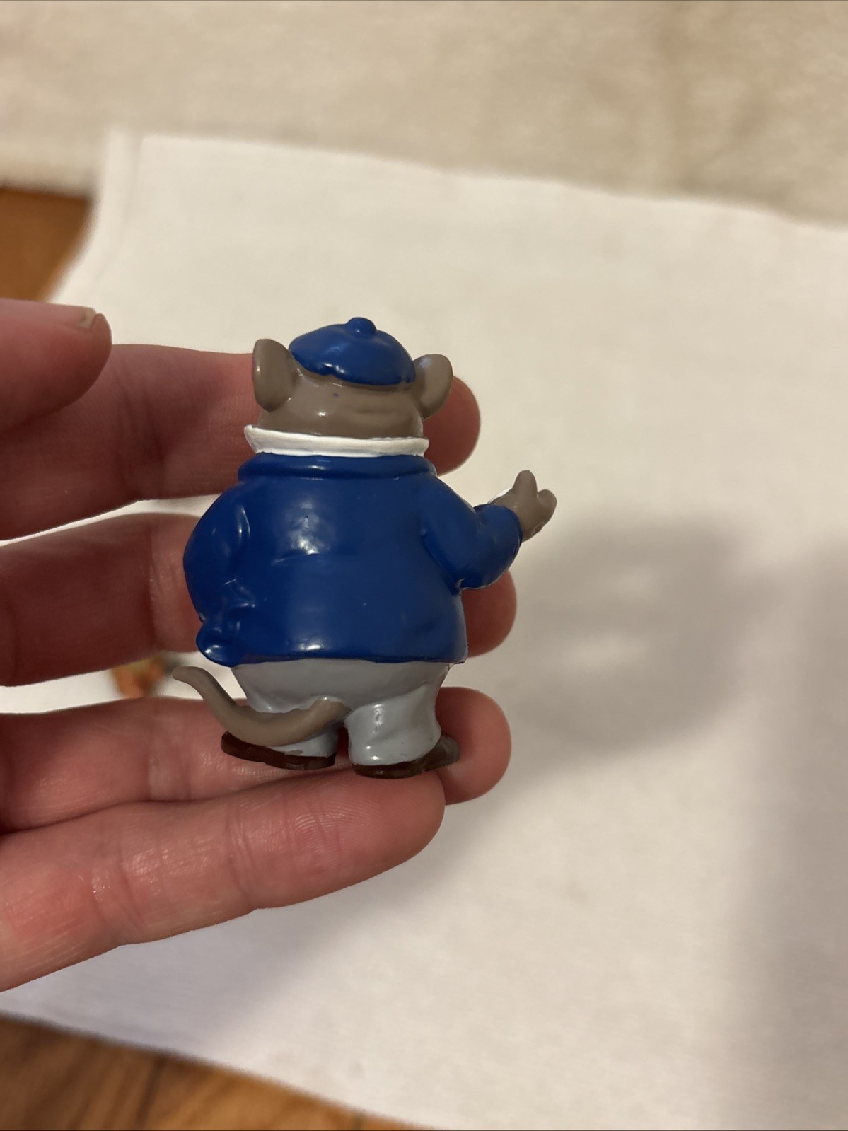 VTG 1986 Disney Bully The Great Mouse Detective PVC Figures lot of 3 FREE SHIP