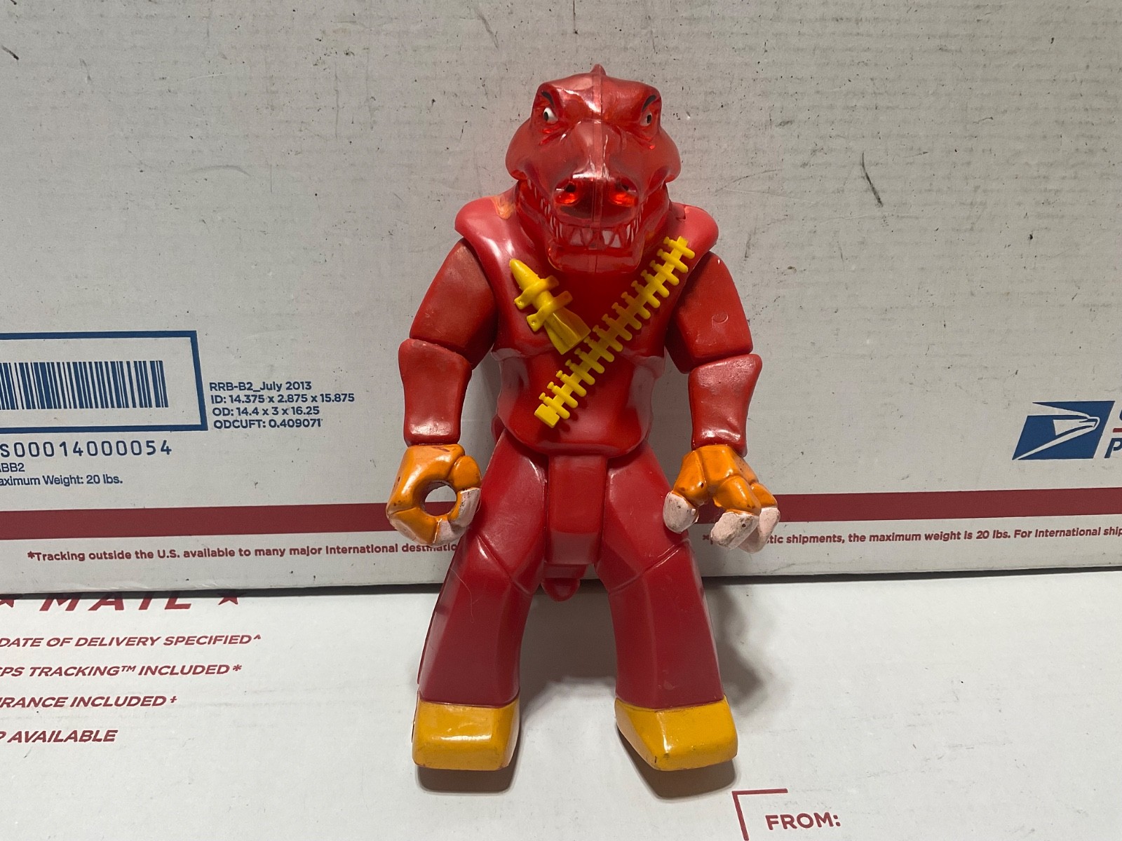 Vintage 1983 Blackstar Lava Loc Series 3 Power Action Figure Croc Filmation