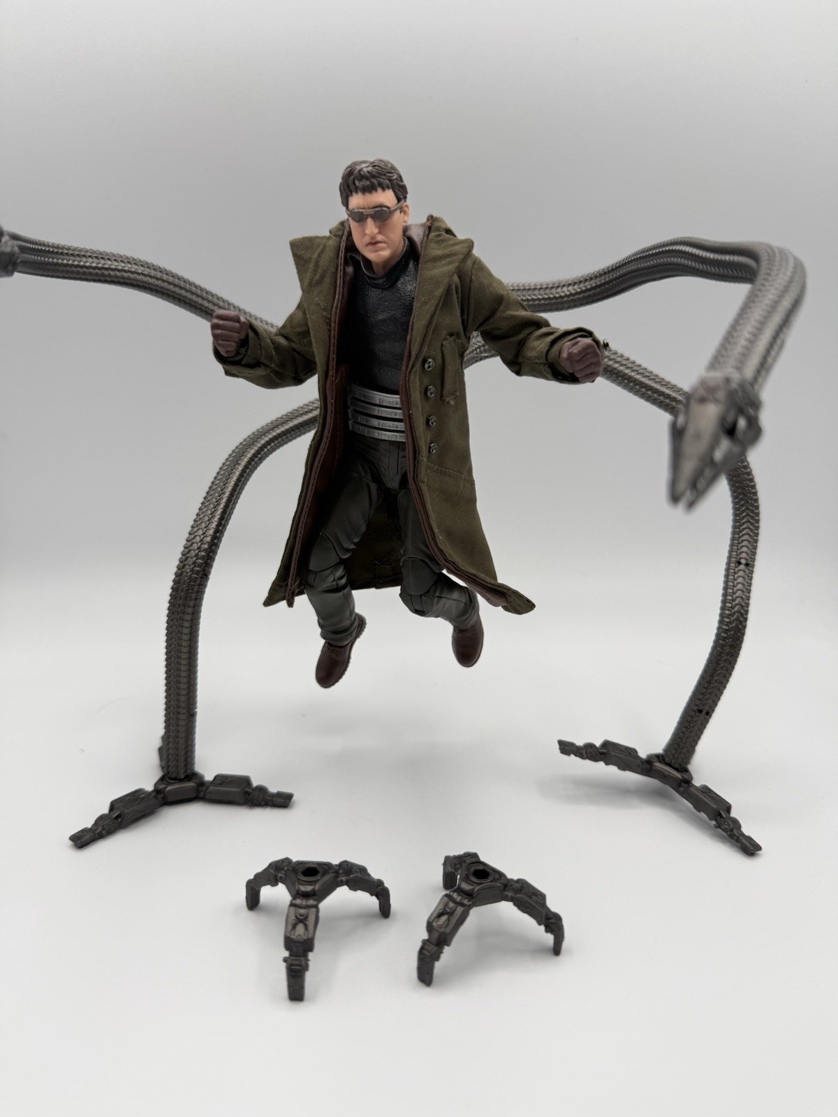 Marvel Legends Hasbro Spider Man No Way Home Doc Ock W/ Wired Soft Goods Coat