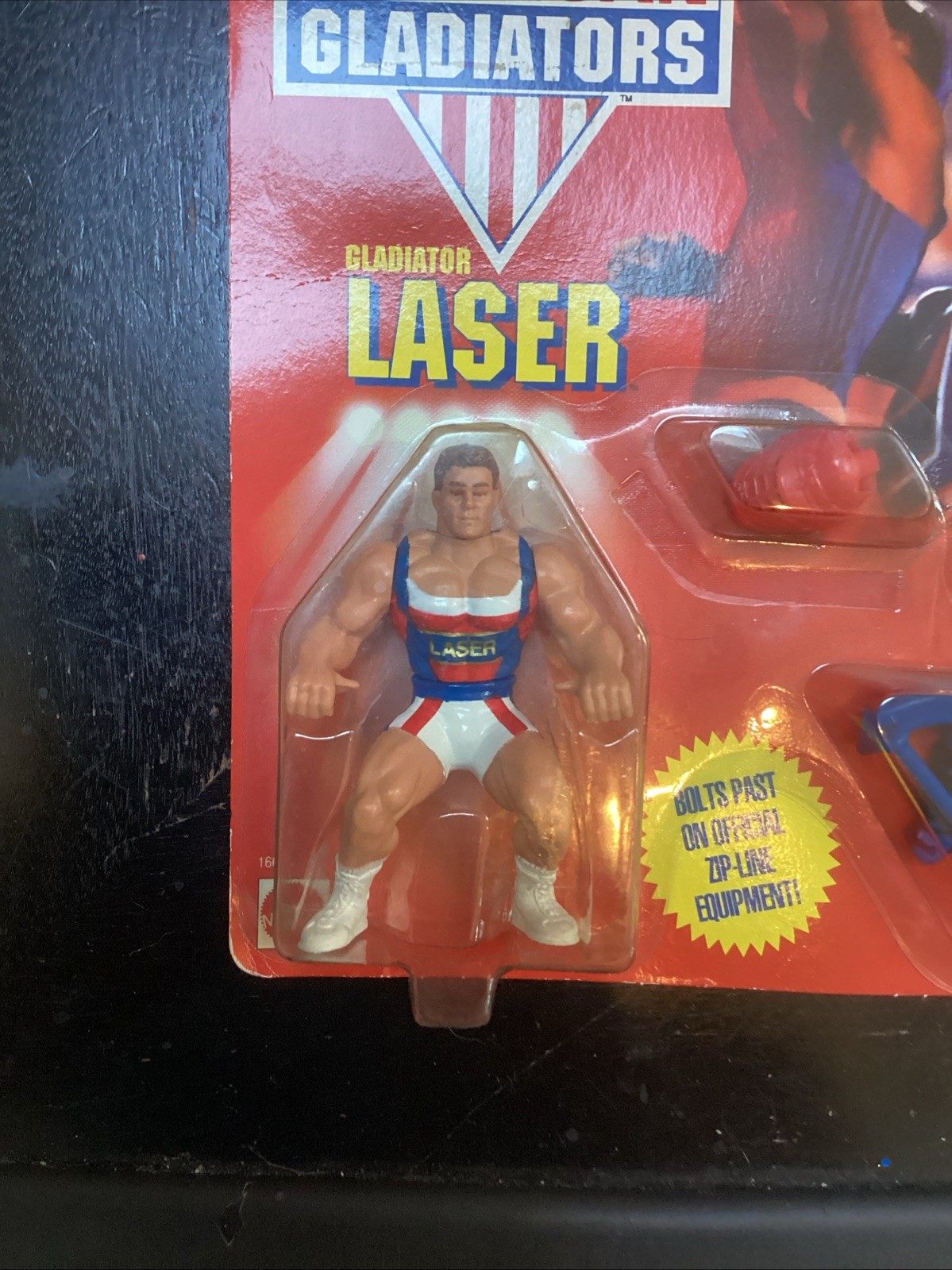 Lot 3 Laser Nitro Red Challenger American Gladiators Action Figure 1991 Mattel