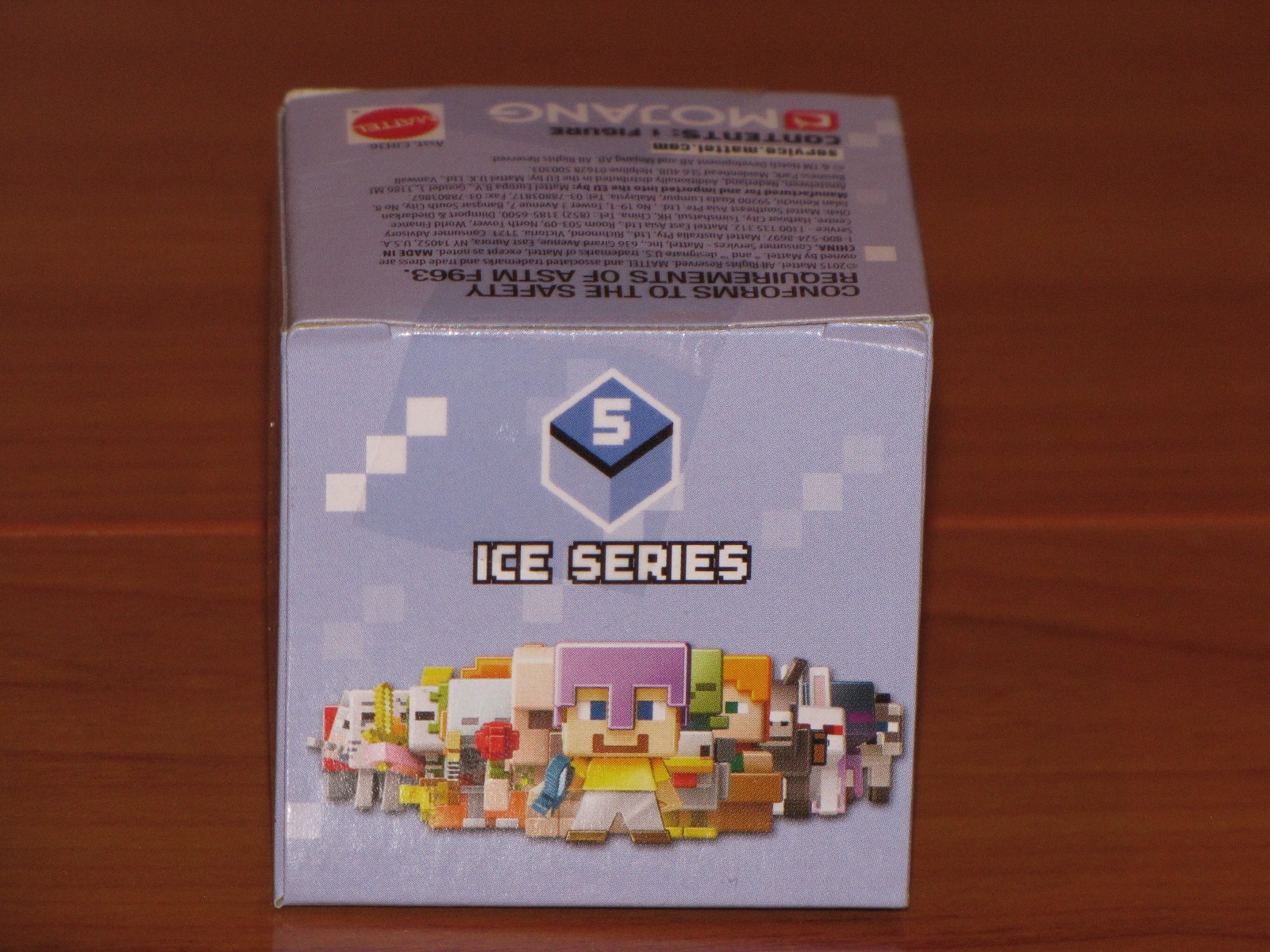 Sealed Skeleton in Flames MINECRAFT Ice Series 5 Mini-Figure Mystery 1-Pack