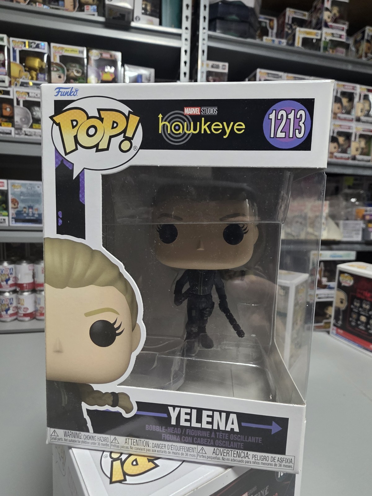 Funko Pop Marvel Hawkeye Yelena Belova 1213 Vinyl Figure New