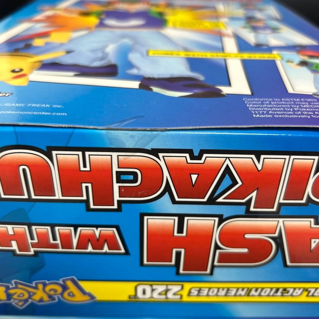 Medicom Toy RAH 220 Pokemon Advanced Generation Ash Ketchum Satoshi Pikachu Rare