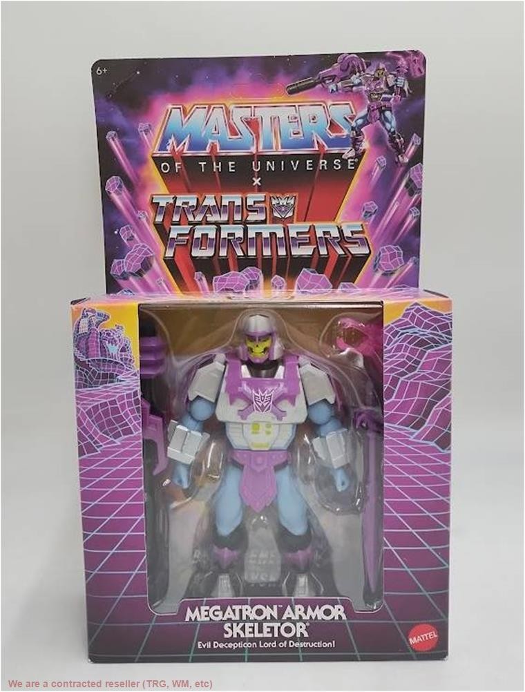 MOTU Origins & Transformers Megatron Armor Skeletor Action Figure, SEE DETAILS