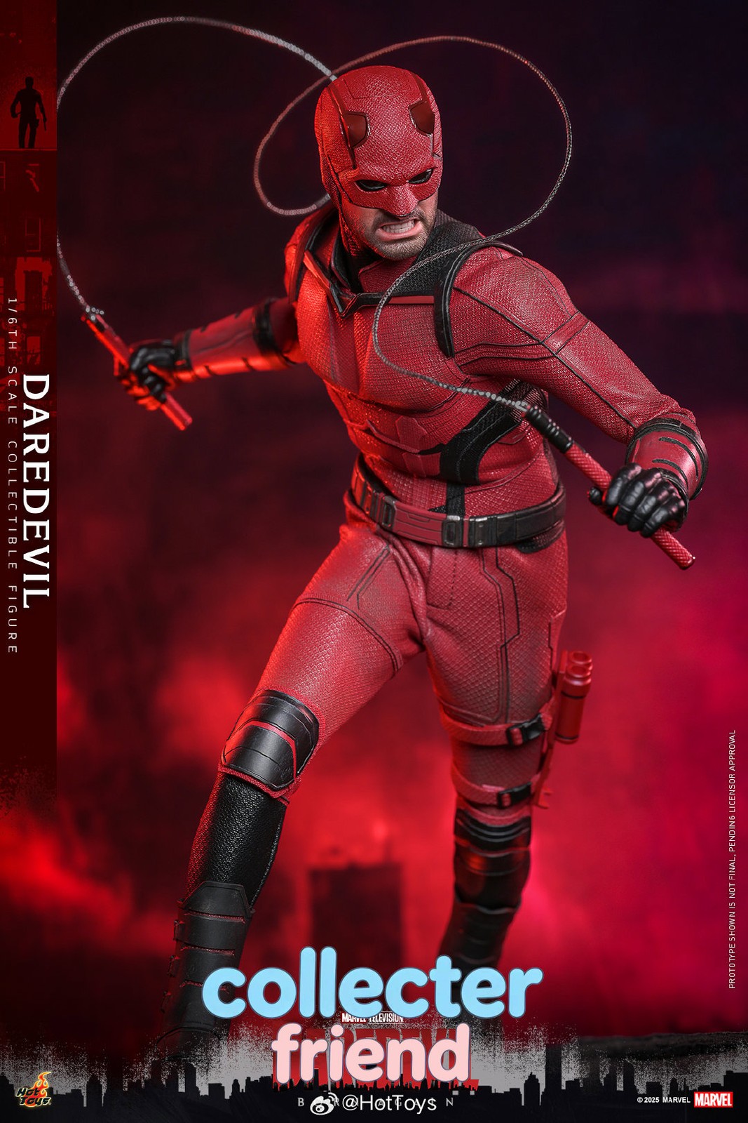 NEW Hot Toys TMS154 Daredevil: Born Again – Daredevil 1/6 Action Figure