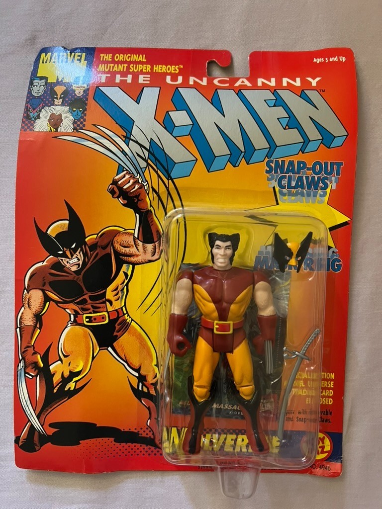 Vintage 1989-1990s Toy Biz Marvel & DC Super Heroes Action Figures Lot of 14