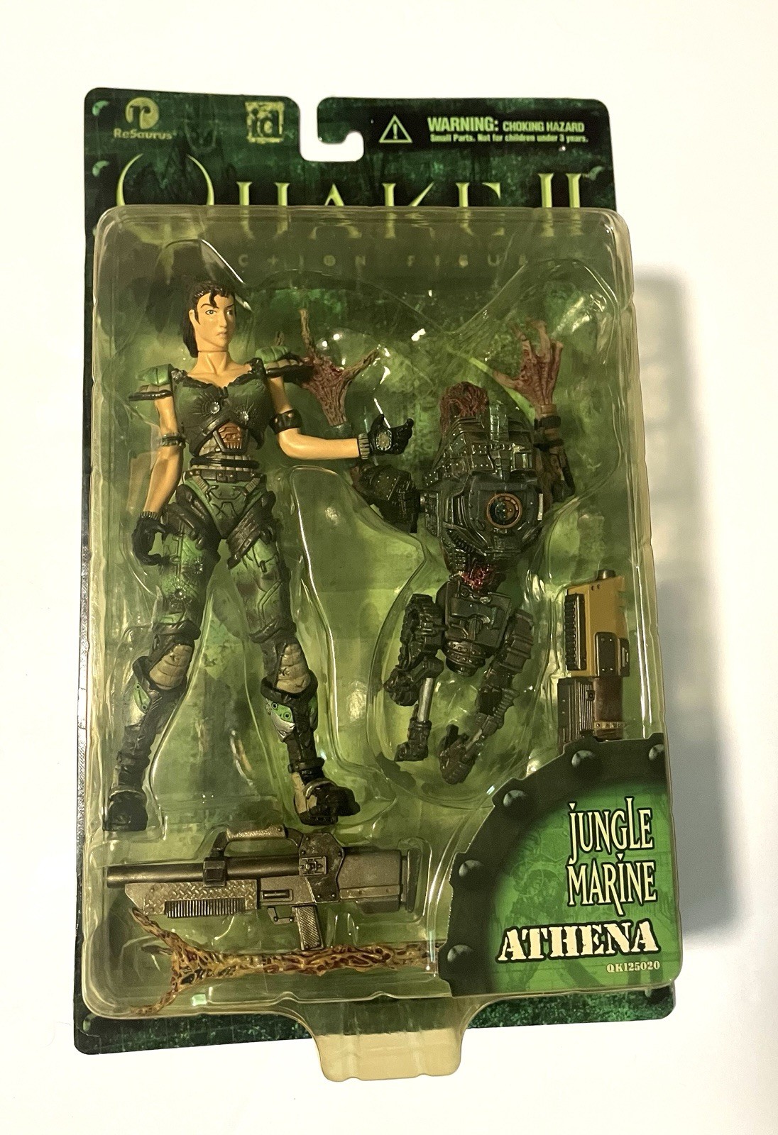 Quake 2 Action Figures Jungle Marine Athena NIB
