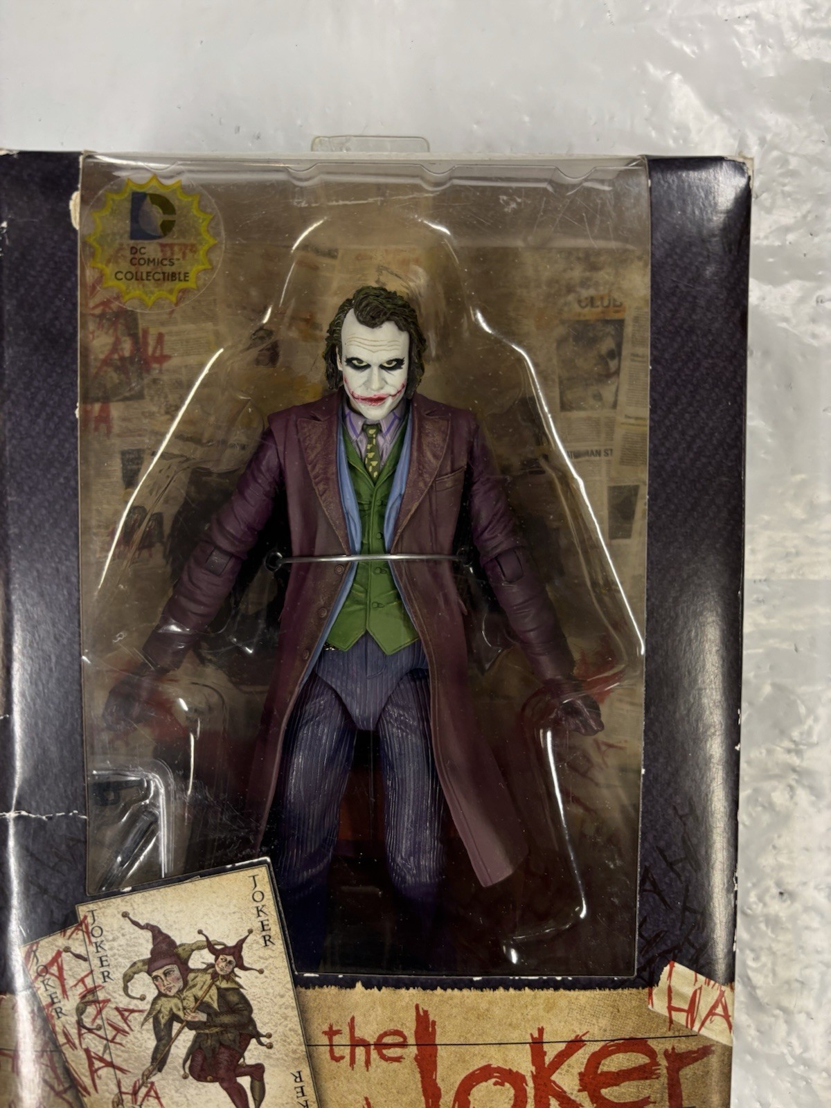 NECA The Dark Knight Heath­ Ledger Joker 7 inch Action Figure New Toy Batman
