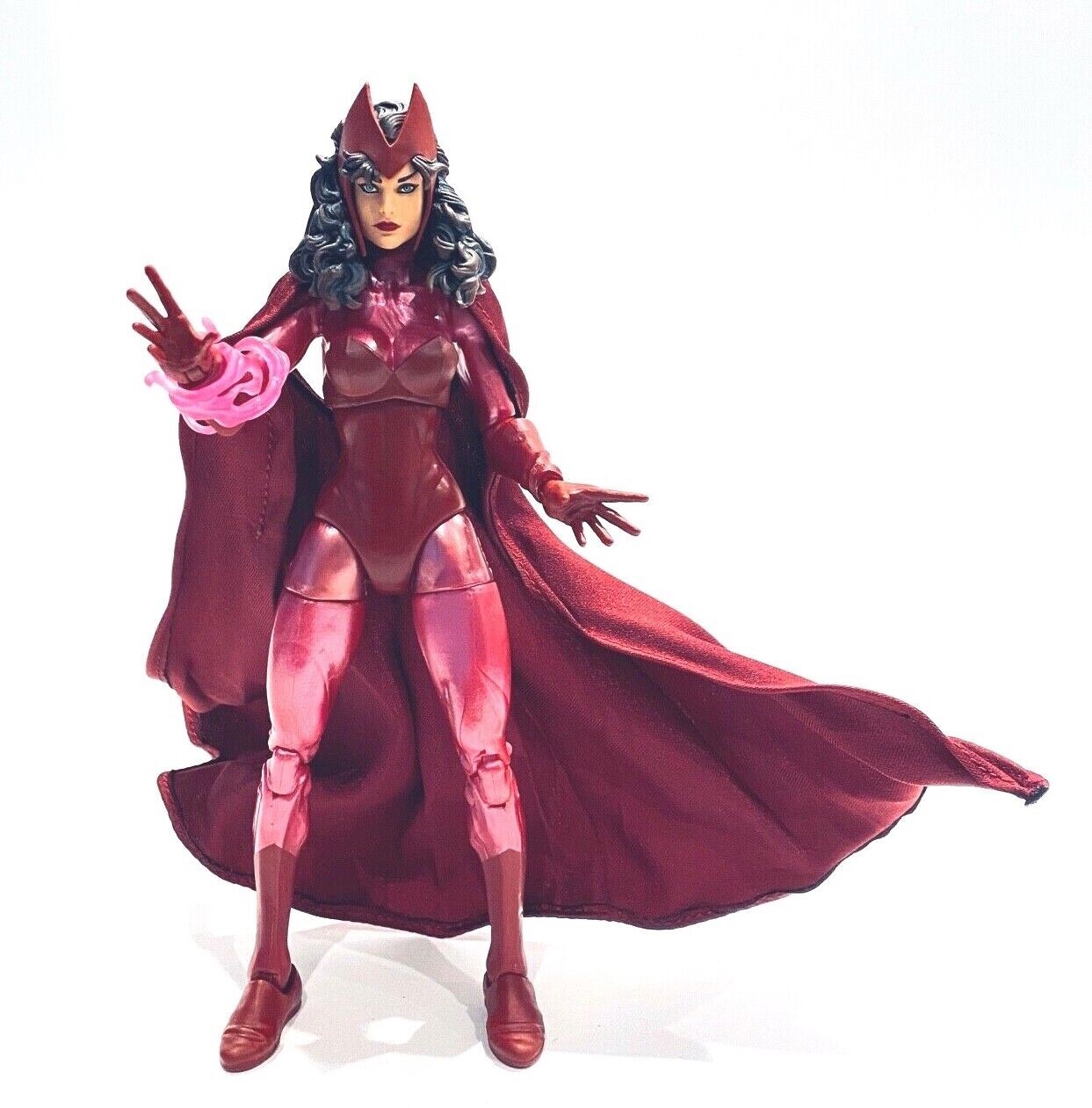 PB-SRW-C: 1/12 Wired red cape for Marvel Legends Scarlet Witch (No Figure)
