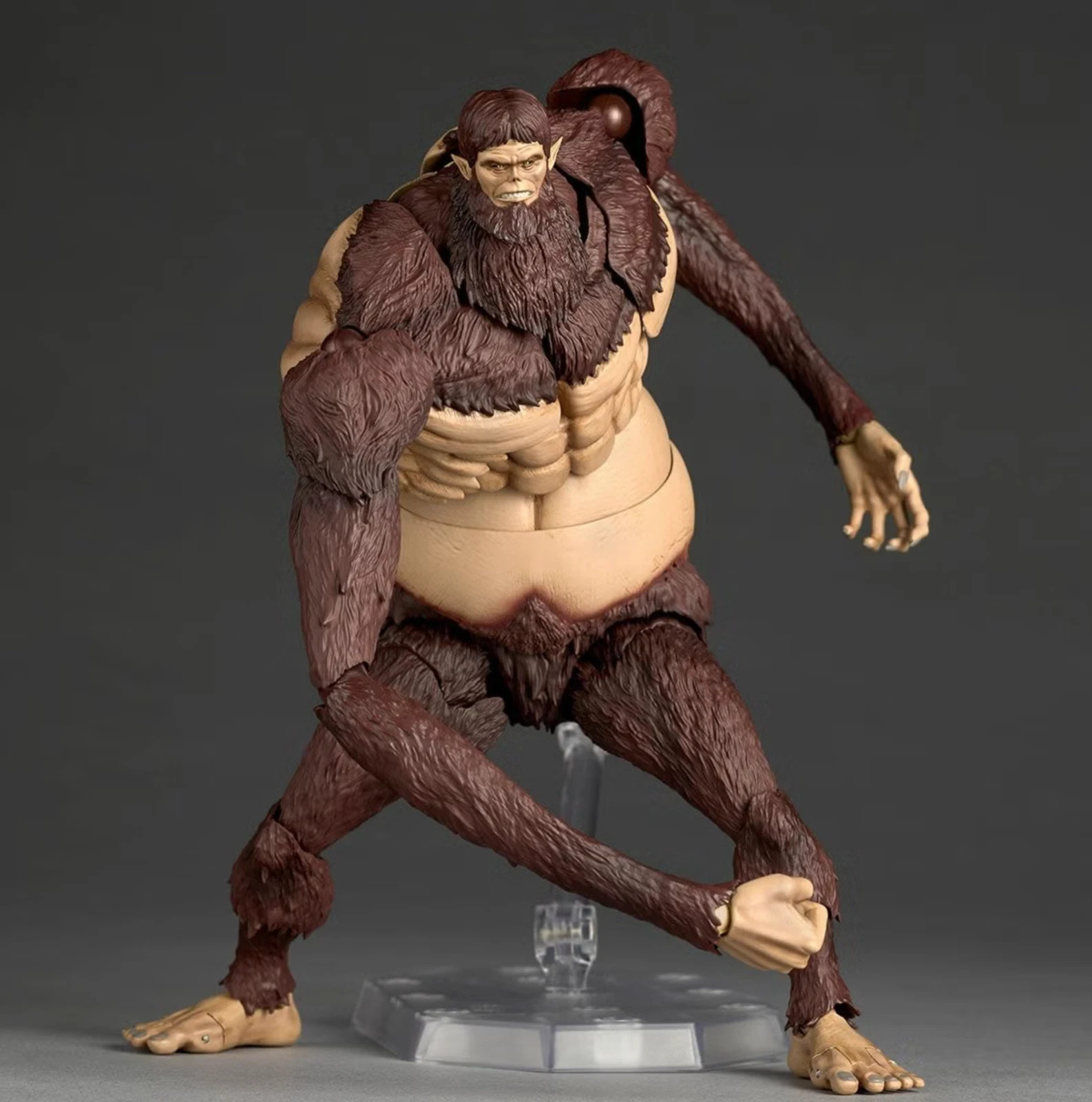Kaiyodo Revoltech Amazing Yamaguchi Attack on Titan Beast Titan Figure w/Bonus