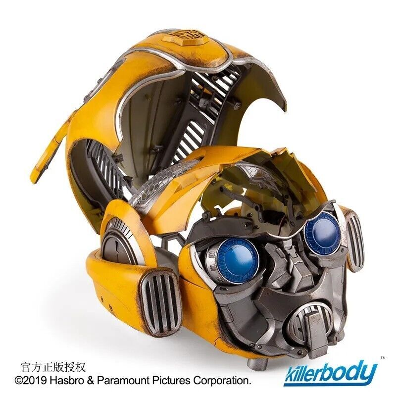 US!!! Toy Gifts—Original Killerbody 1:1 Bumblebee Helmet-English Voice Control