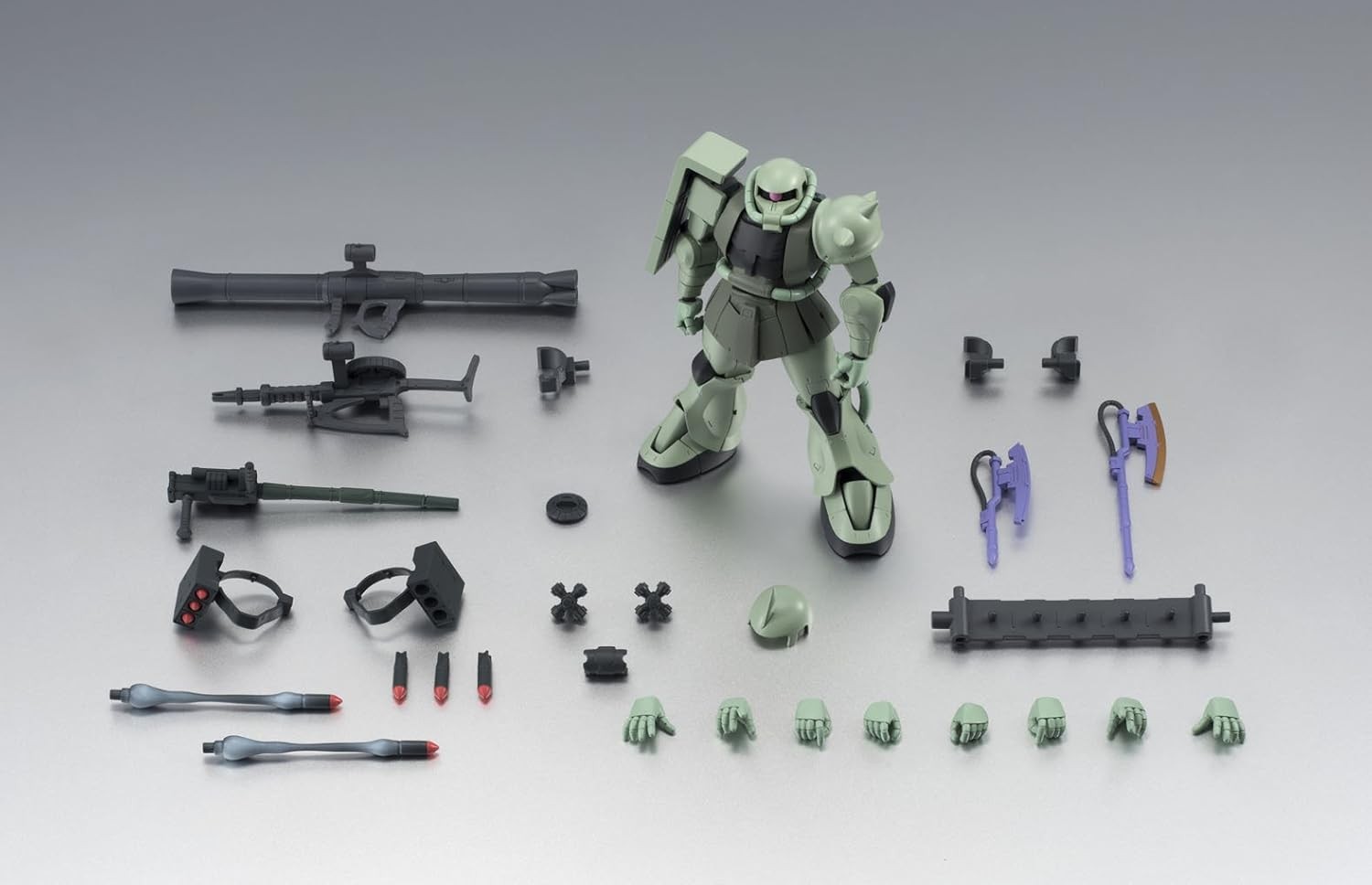 Bandai SIDE MS Robot Spirits Gundam MS-06 Zaku II ver. ANIME Action Figure
