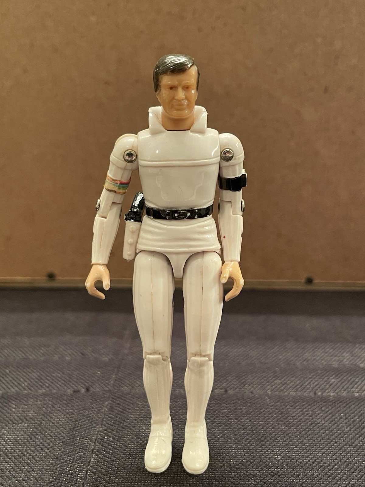 BUCK ROGERS Vintage 1978 Robert C Dille Mego Rainbow Label Thumb Intact * READ