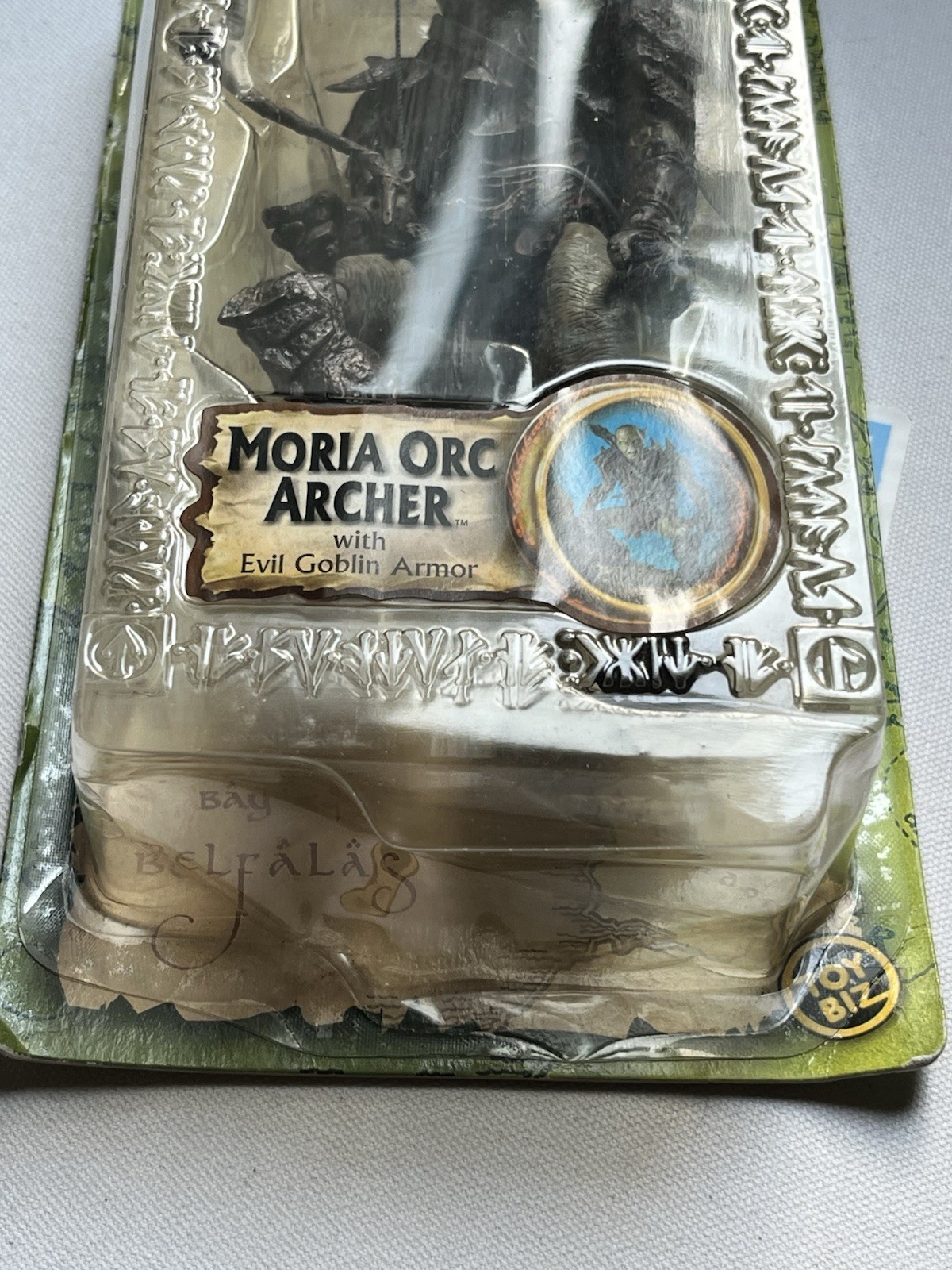ToyBiz The Lord of the Rings Fellowship Moria Orc Archer 6″ Figure New 2004