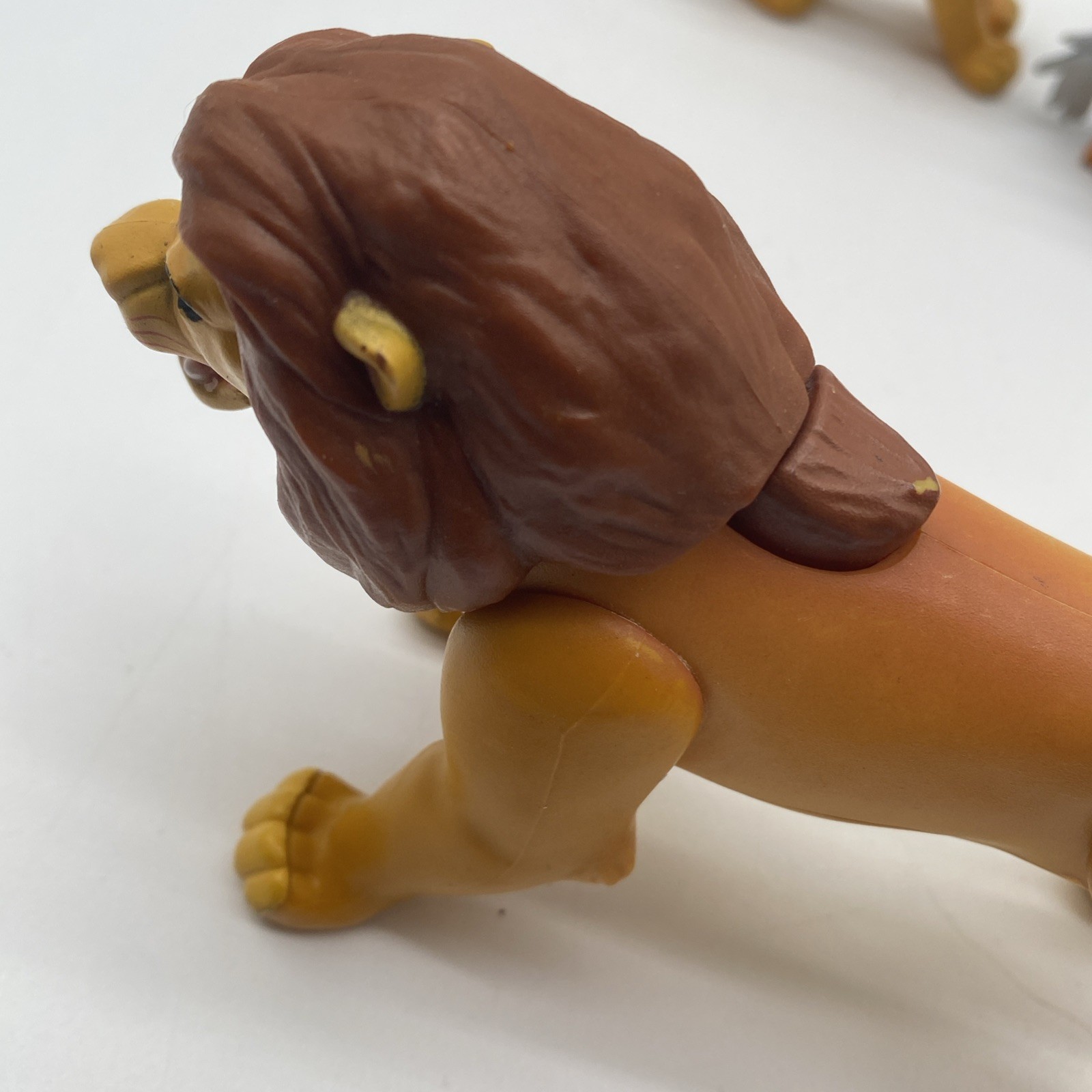 Disney Lion King Fighting Action Figures 1994 & PVC Lot Of 6 Sim a