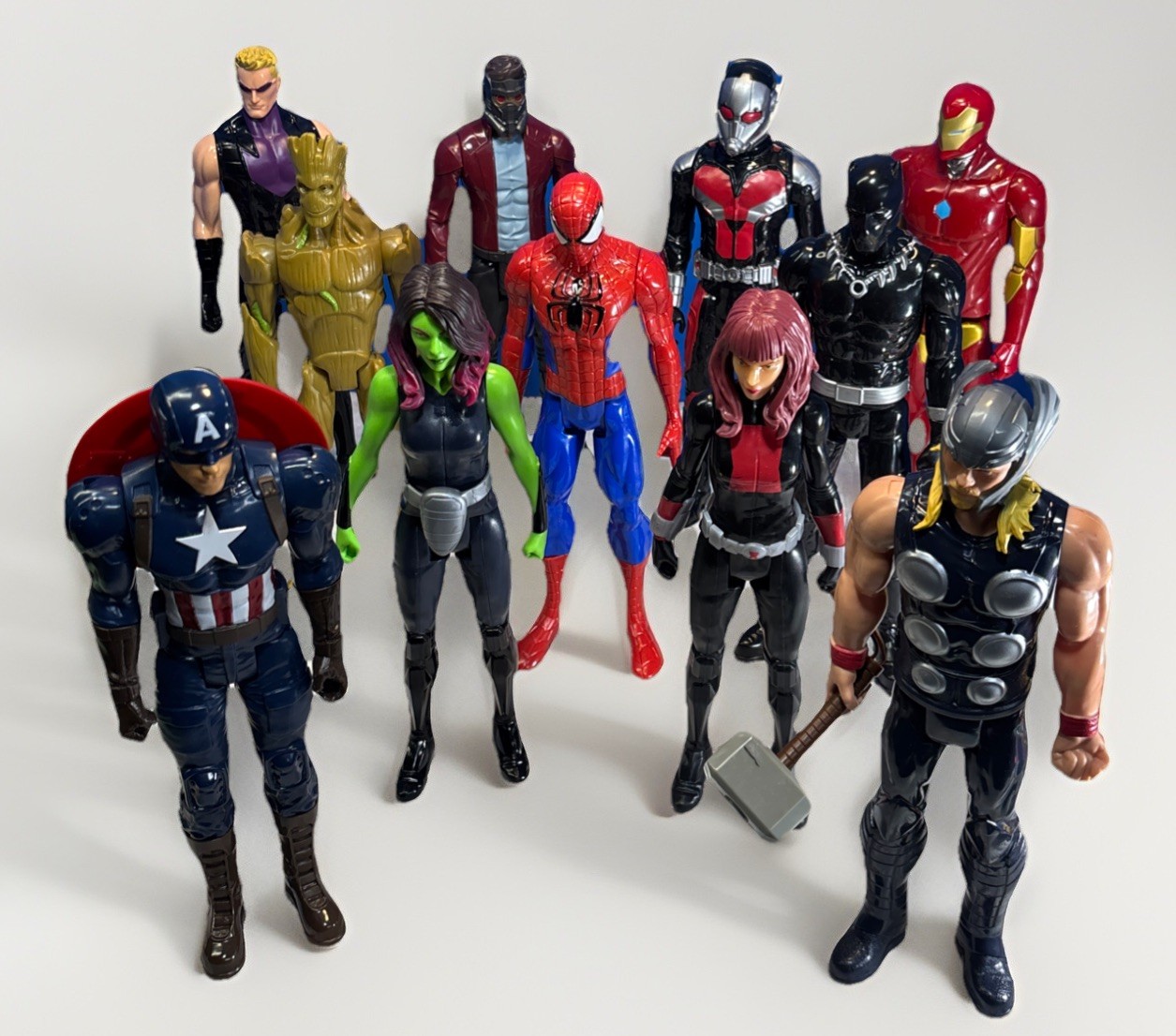 marvel 11 action figures 2010-2019. Hasbro