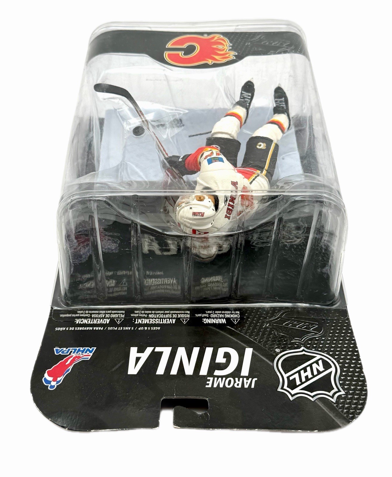 Jarome Iginla McFarlane NHL 20 Figure Flames SEALED HOF Rare OOP