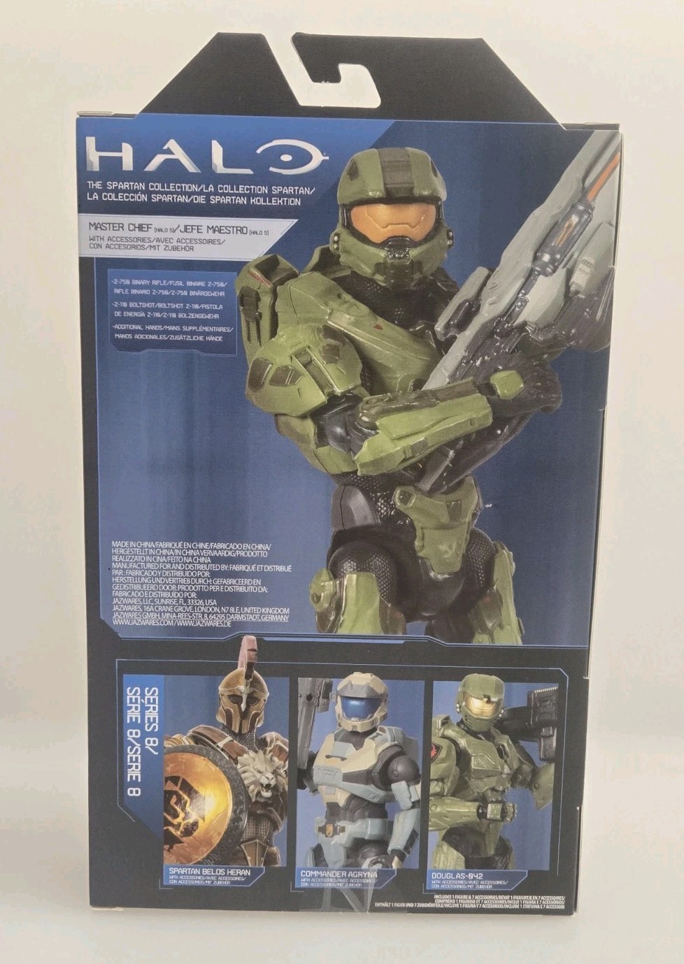 MIB Halo Spartan Collection Halo 5 Master Chief Figure