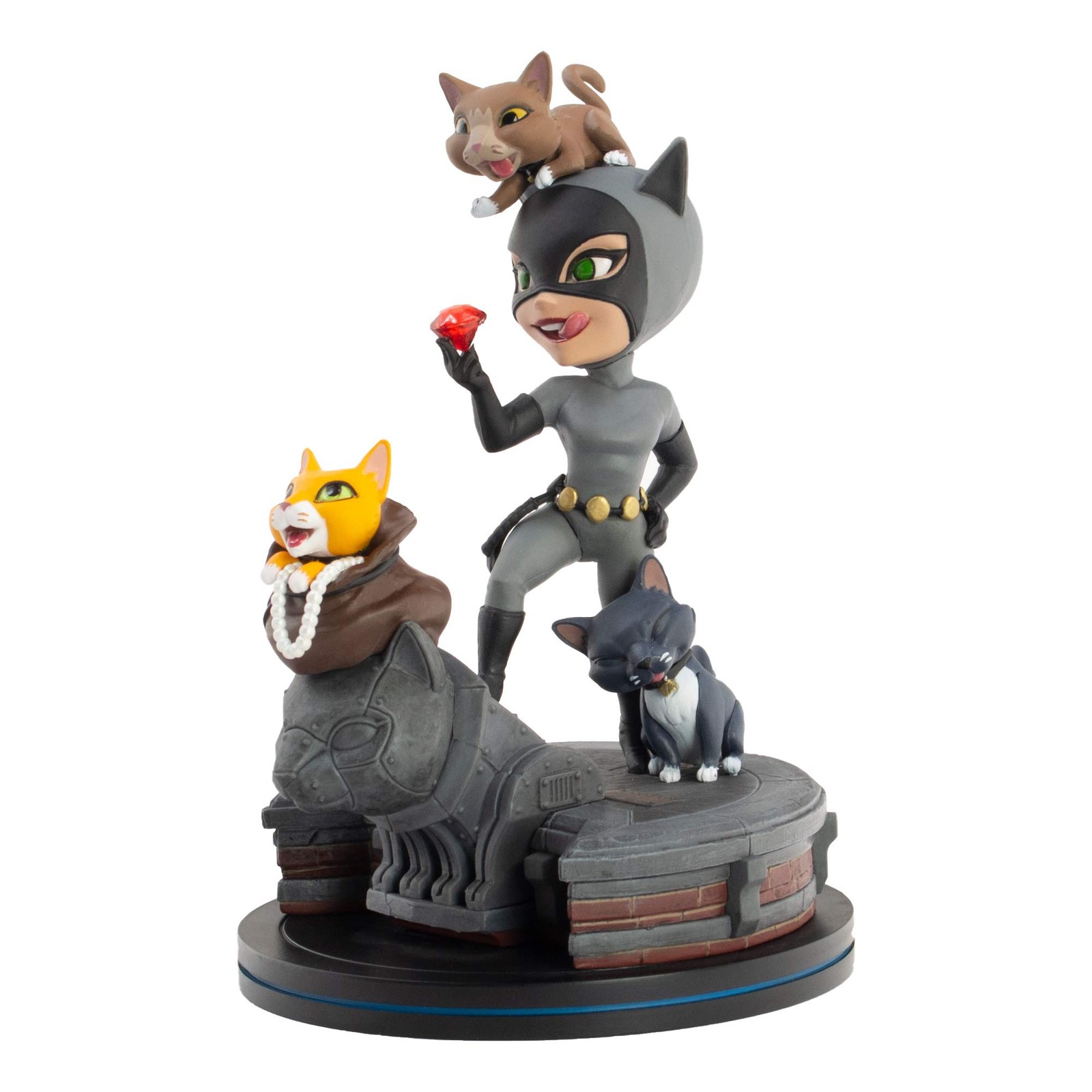 Quantum Mechanix Catwoman Elite Q-Fig, One-Size, DCC-0626