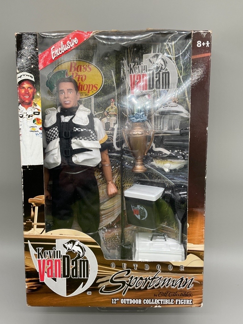 Kevin vanDam 12″ Outdoor Sportsman Action Figure Bass Pro Shops Exclusive