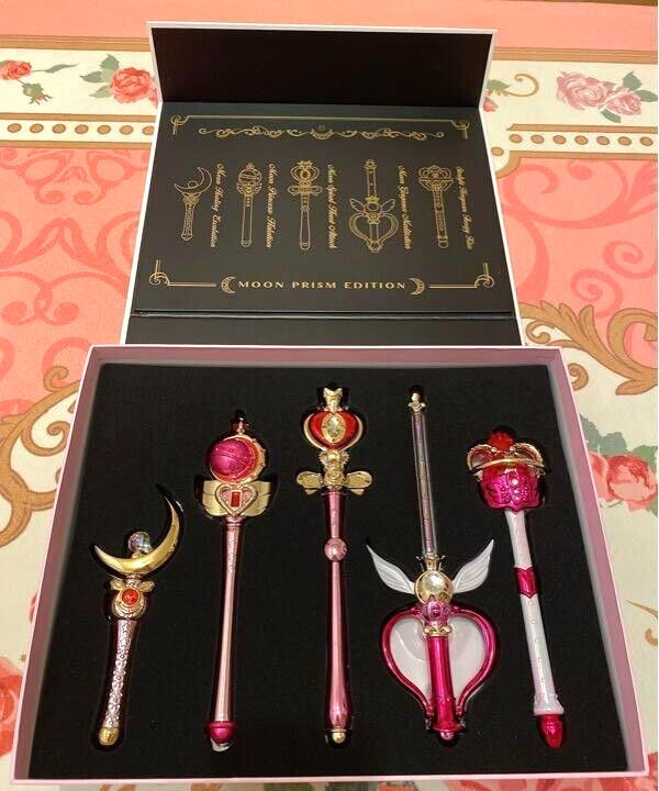 Sailor Moon Stick & Rod Moon Prism Edition Premium Bandai FROM Japan