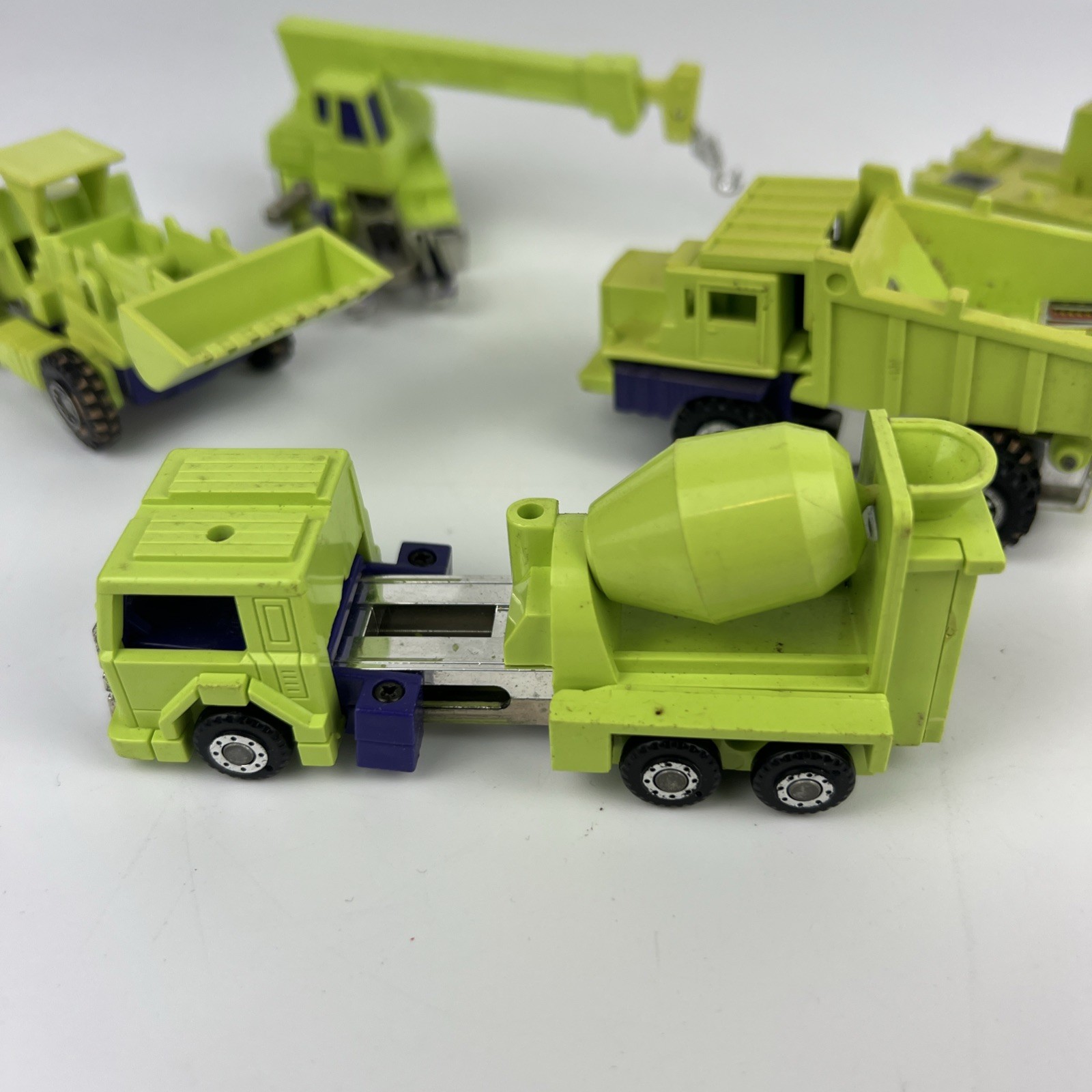 Transformers G1 Constructicons Lot of 5 Vintage 1985 Hasbro
