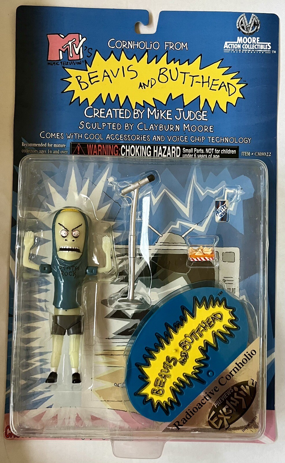 Beavis & Butt-Head – Radioactive Cornholio Moore Previews Exclusive Mike Judge