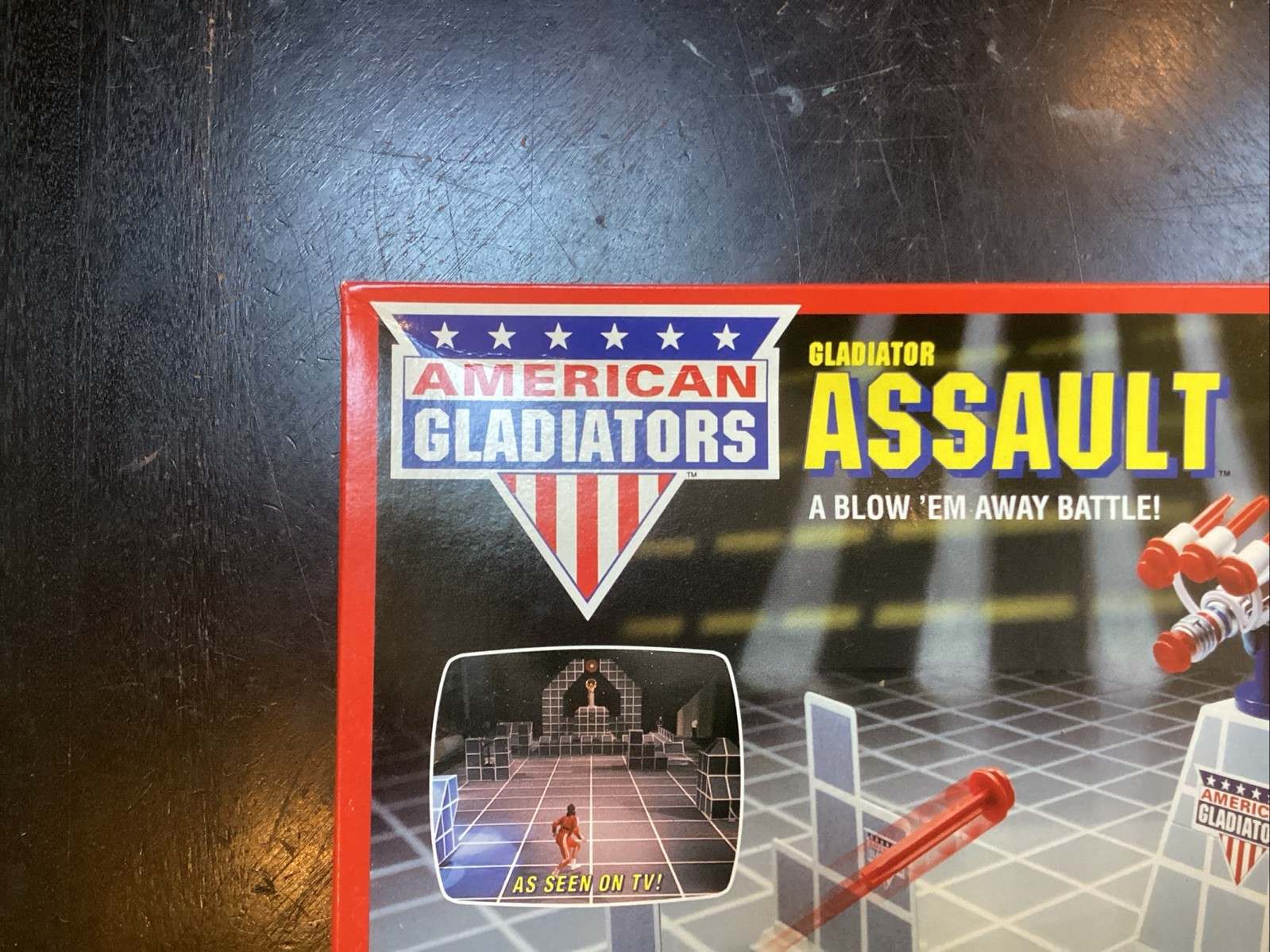 American Gladiators Assault Playset Mattel 1991 NEW Factory sealed Rare