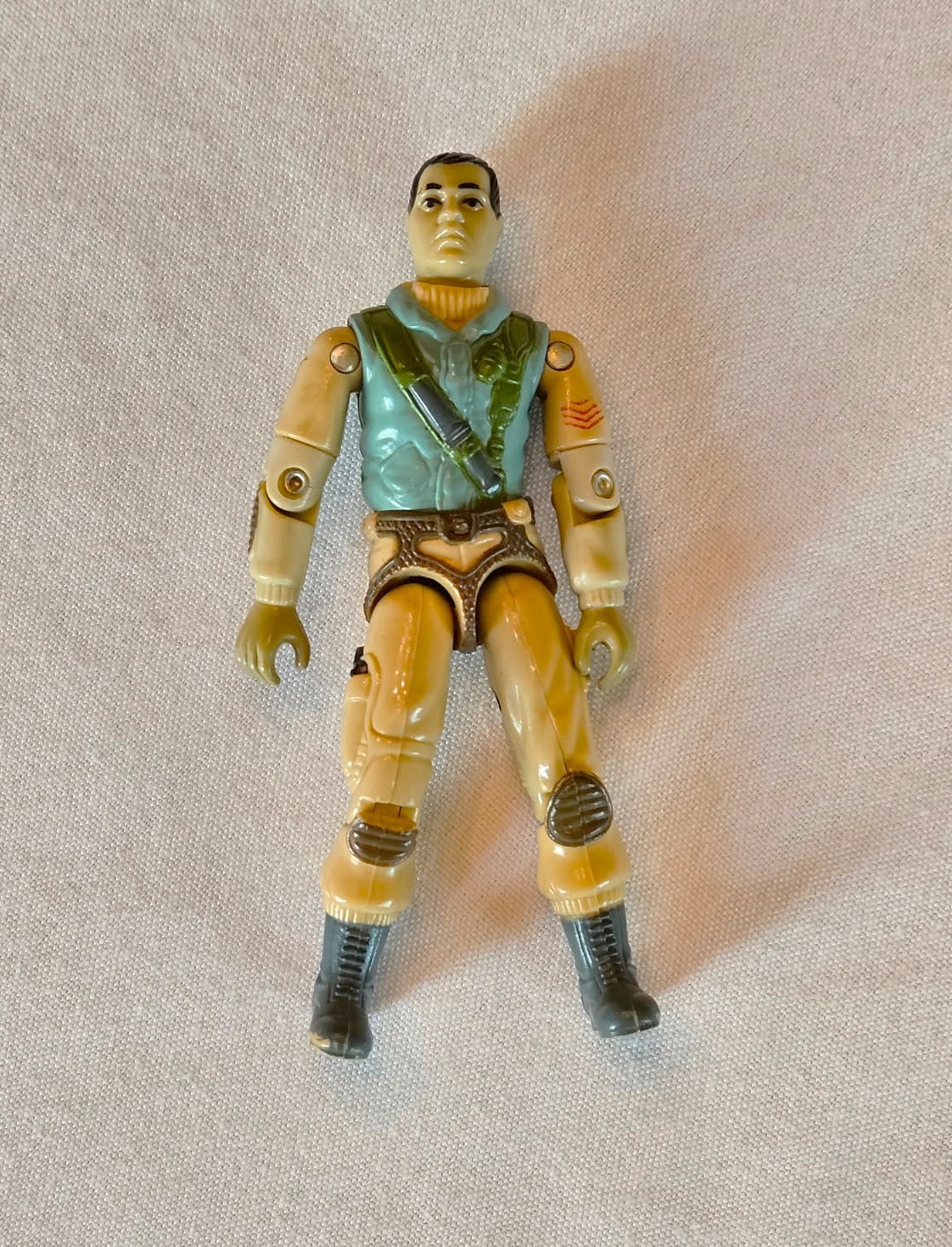 GI Joe ARAH Series 2 1983 Airborne v1 with Uncut Full Card Back – Complete