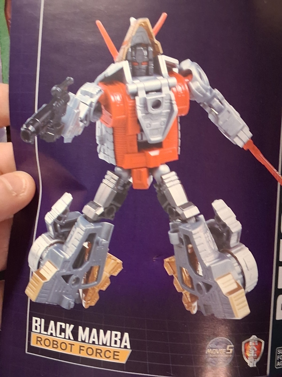 Transformers Black Mambo Dino Robot Force