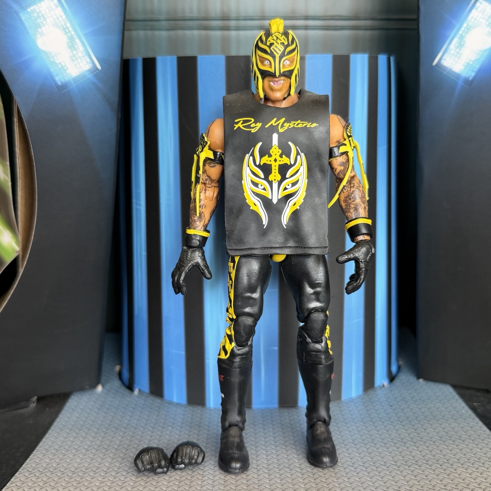 WWE Rey Mysterio Elite Top Picks 2021 Mattel Wrestling Action Figure Complete