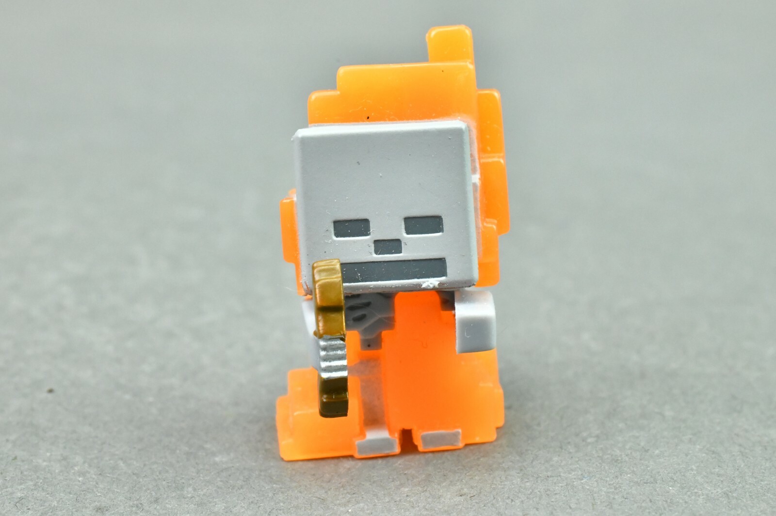 Minecraft Skeleton in Flames on Fire Ice Series – Mini 1″ Figure Mattel Mojang