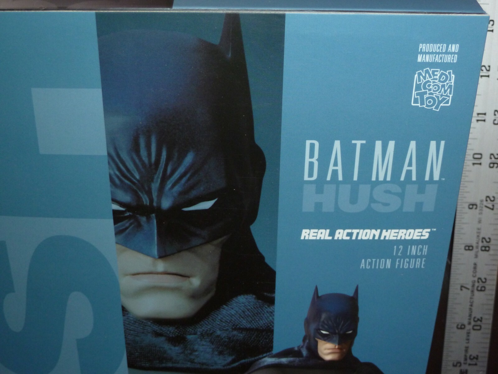 BATMAN HUSH BLUE VERSION MEDICOM 2014 12 INCH BOXED HUSH BY JEPH LOEB AND JIM LE