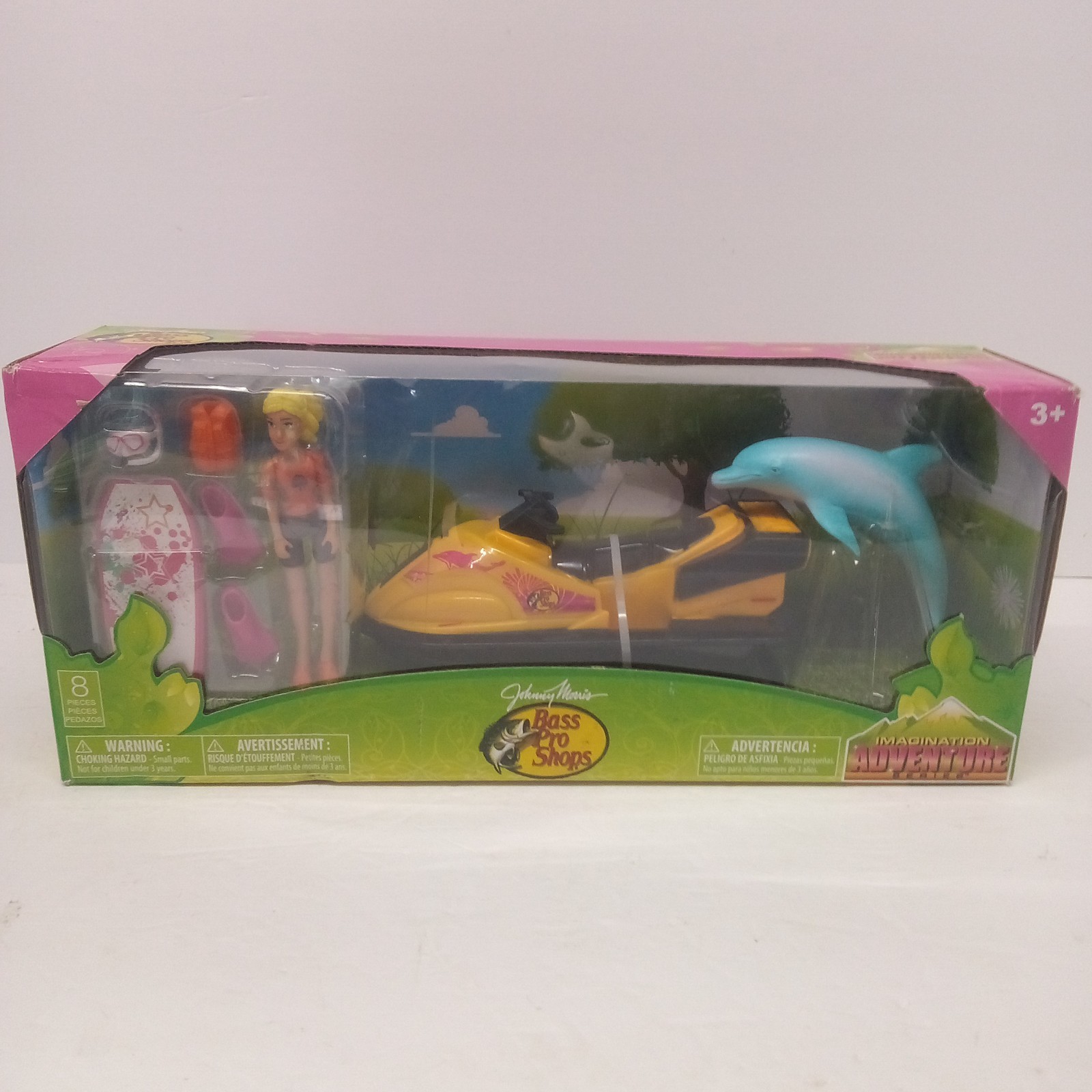 Bass Pro Shop Imagination Adventure Series Johnny Morris RARE? JET SKI GIRL