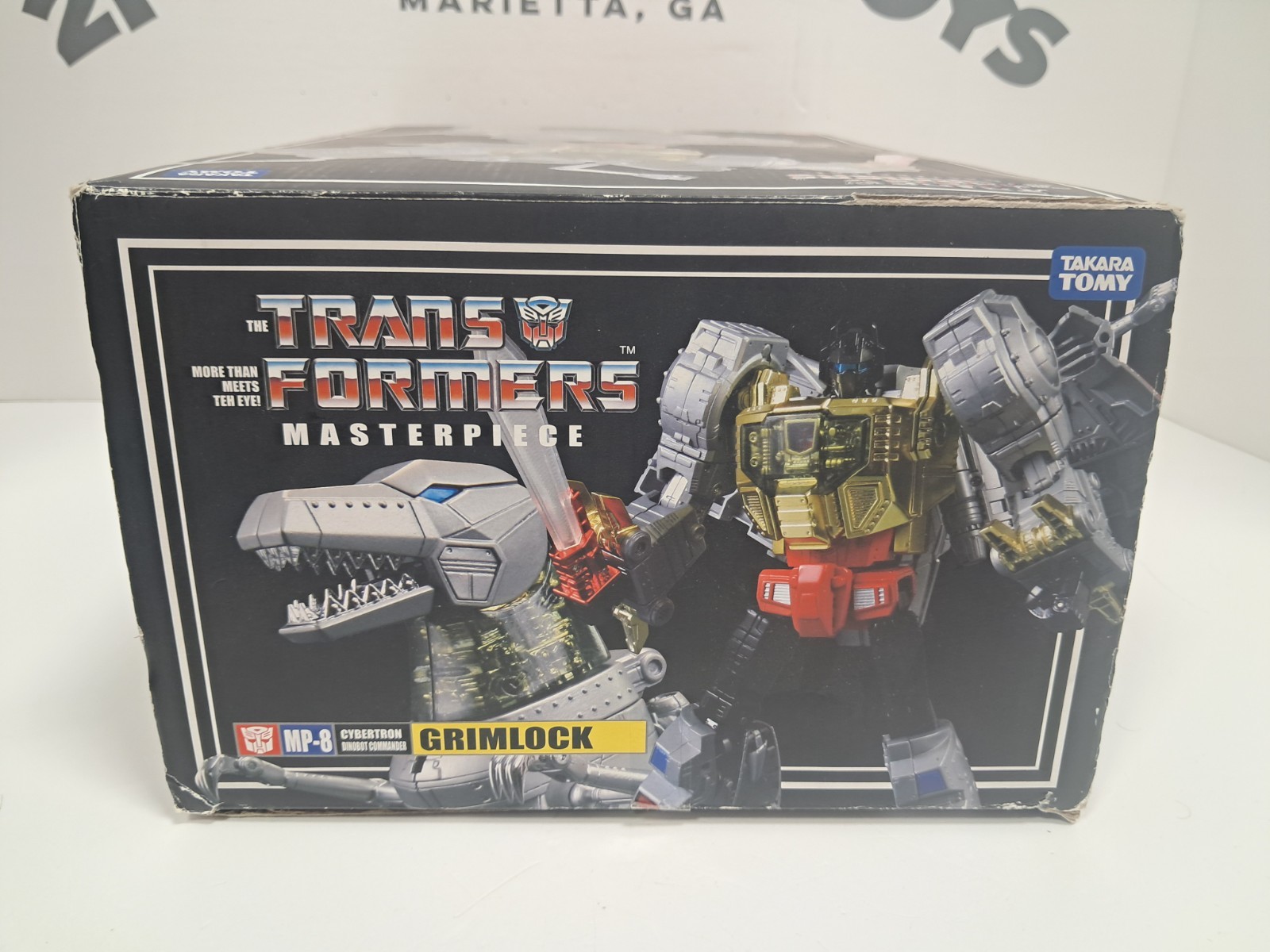 Transformers Masterpiece MP-8 GRIMLOCK – Takara Tomy – Open – Incomplete – 2009