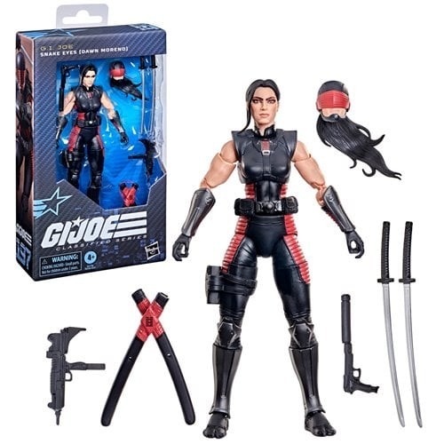 GI Joe Classified #197 Snake Eyes (Dawn Moreno) 6-Inch Action Figure New Hasbro