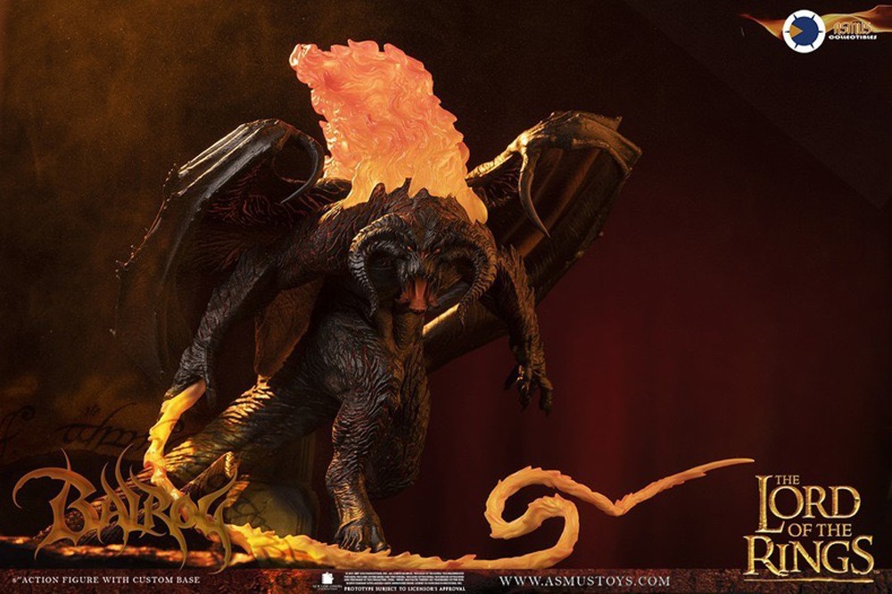 Asmus Toys The Lord of the Rings Balrog 8in Action Figure Doll Model LOTR8BLG