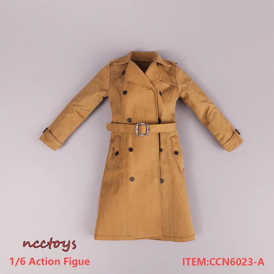 CCN6023 1/6 Special Agent Windcoat Fit 12in Body Figures