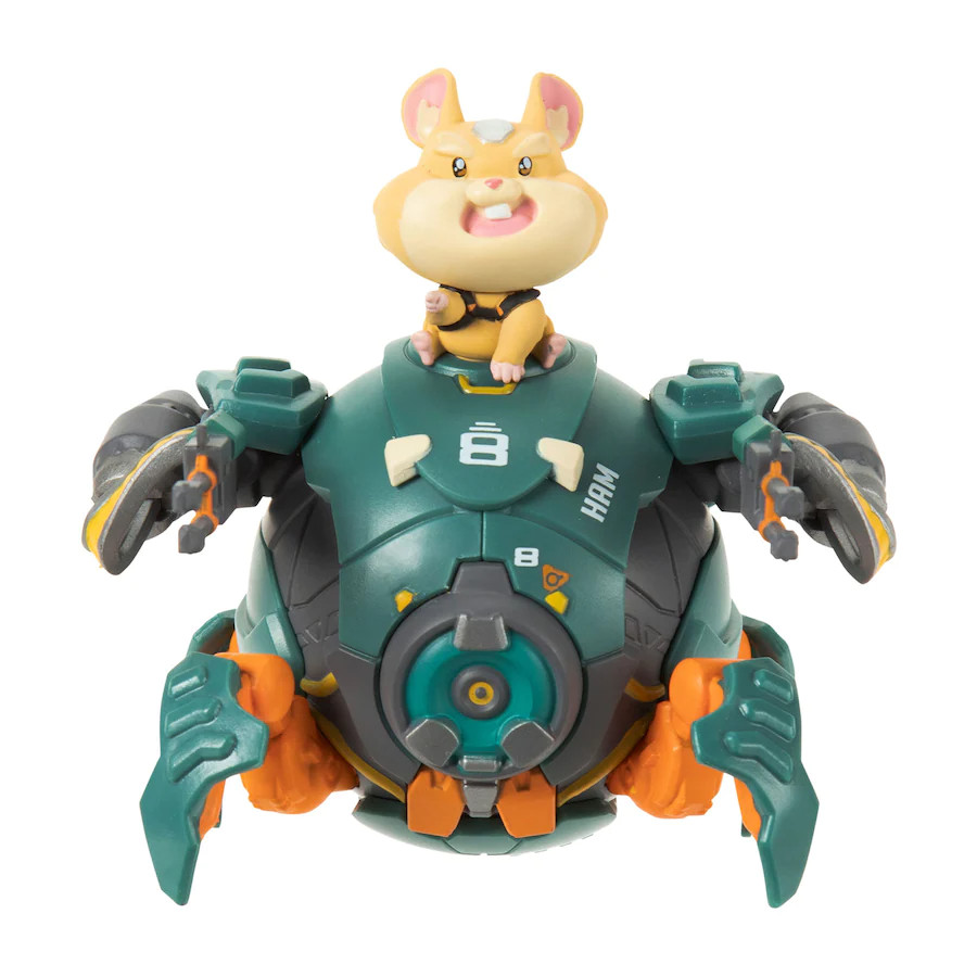NIP Wrecking Ball Overwatch Exclusive Cute But Deadly Hamster Figure Hammond