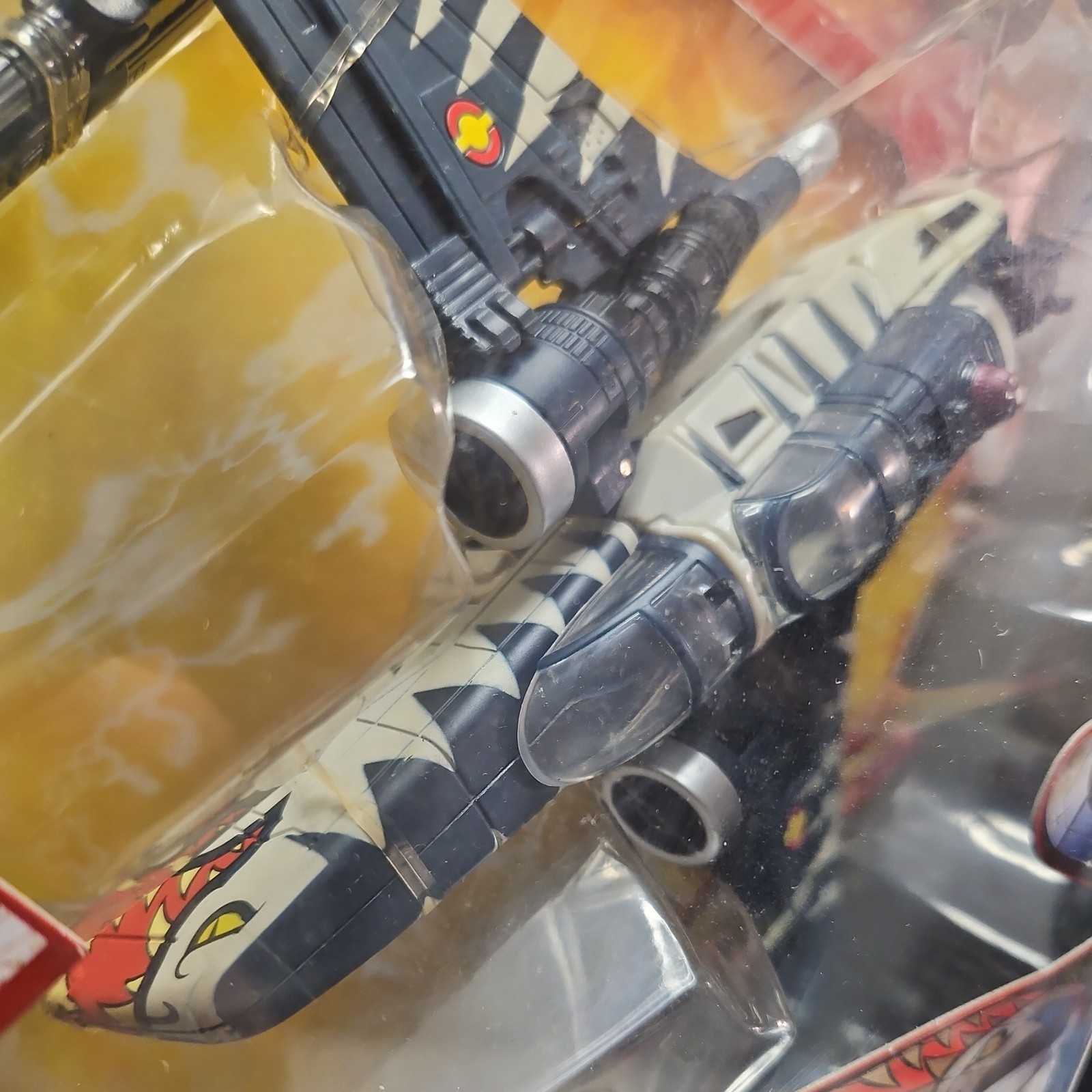 2007 Star Wars TRANSFORMERS Clone Pilot ARC-170 Star Fighter Sealed