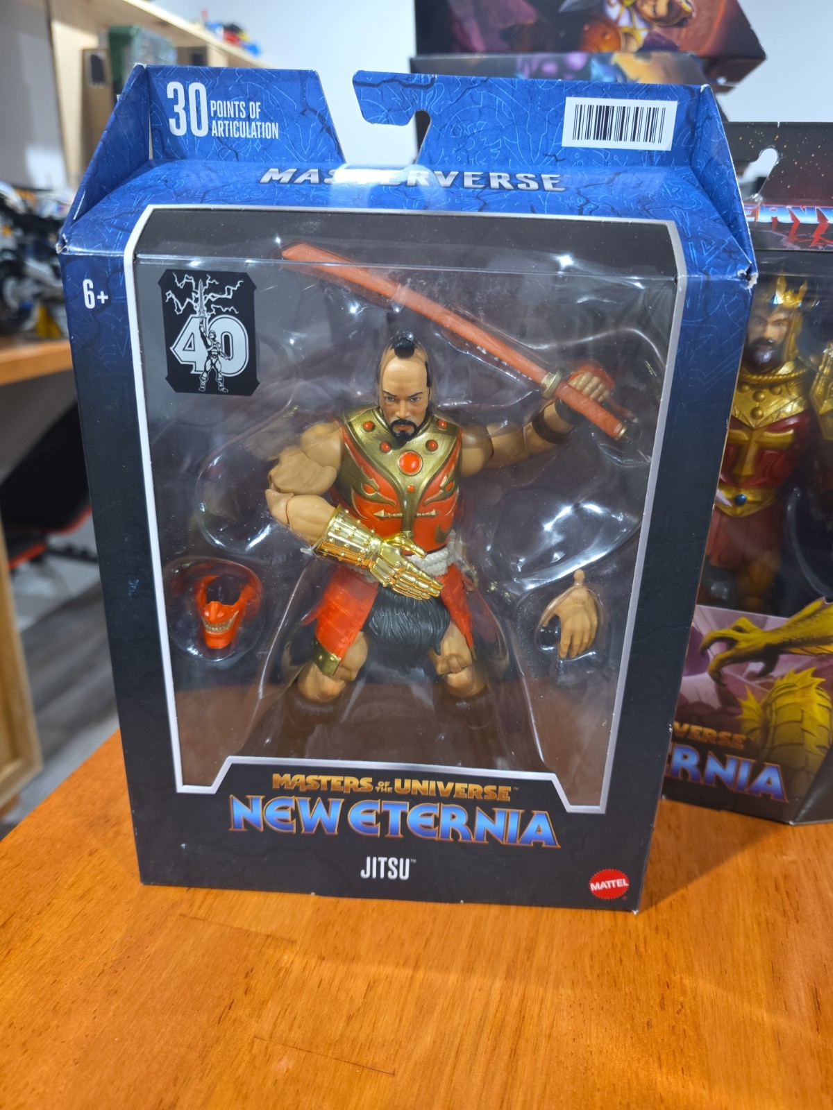 MASTERS OF THE UNIVERSE MASTERVERSE NEW ETERNIA RAM MAN DELUXE ACTION FIGURE LOT